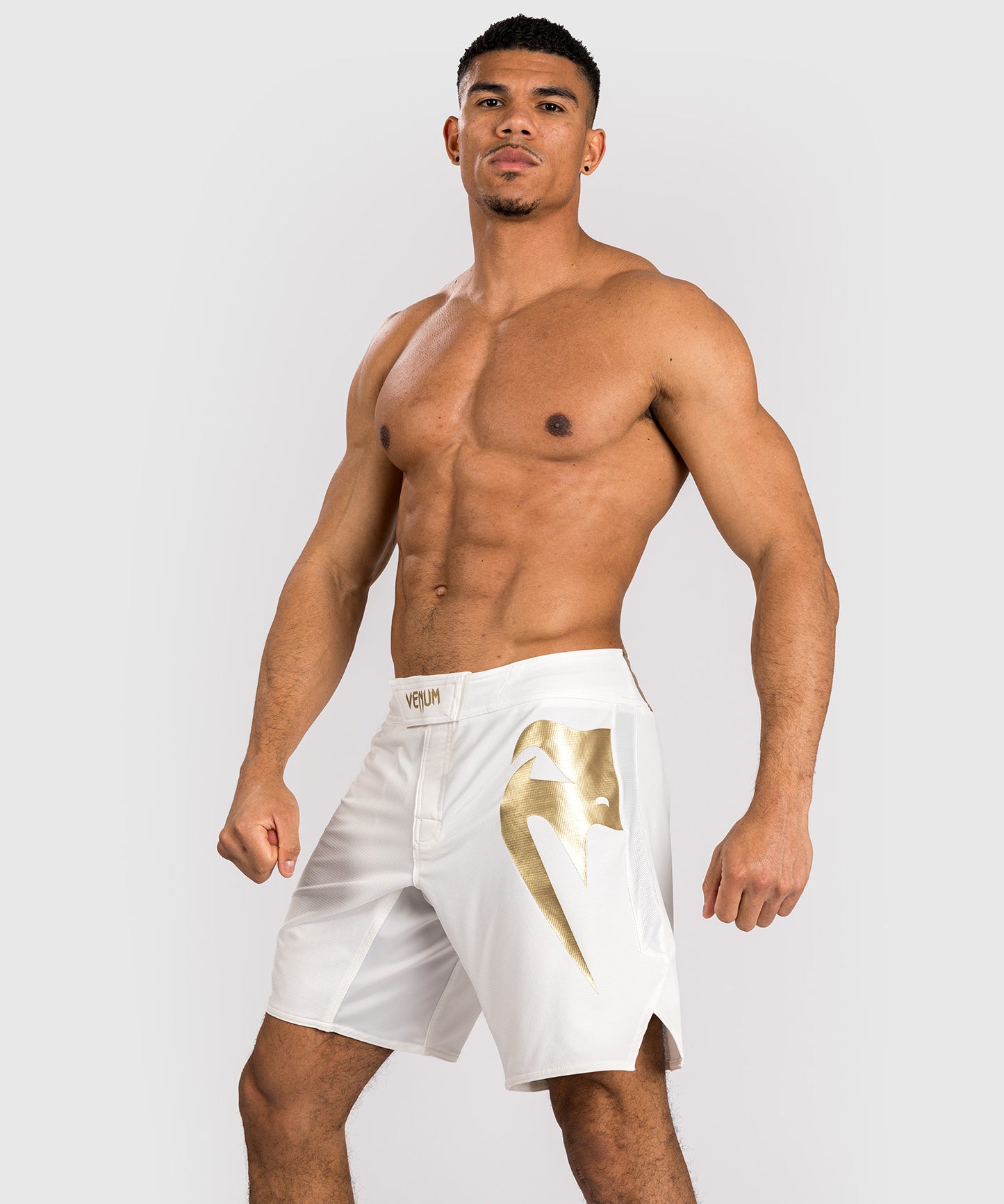 Venum Light 5.0 Pantaloncini da combattimento - Bianco/Oro