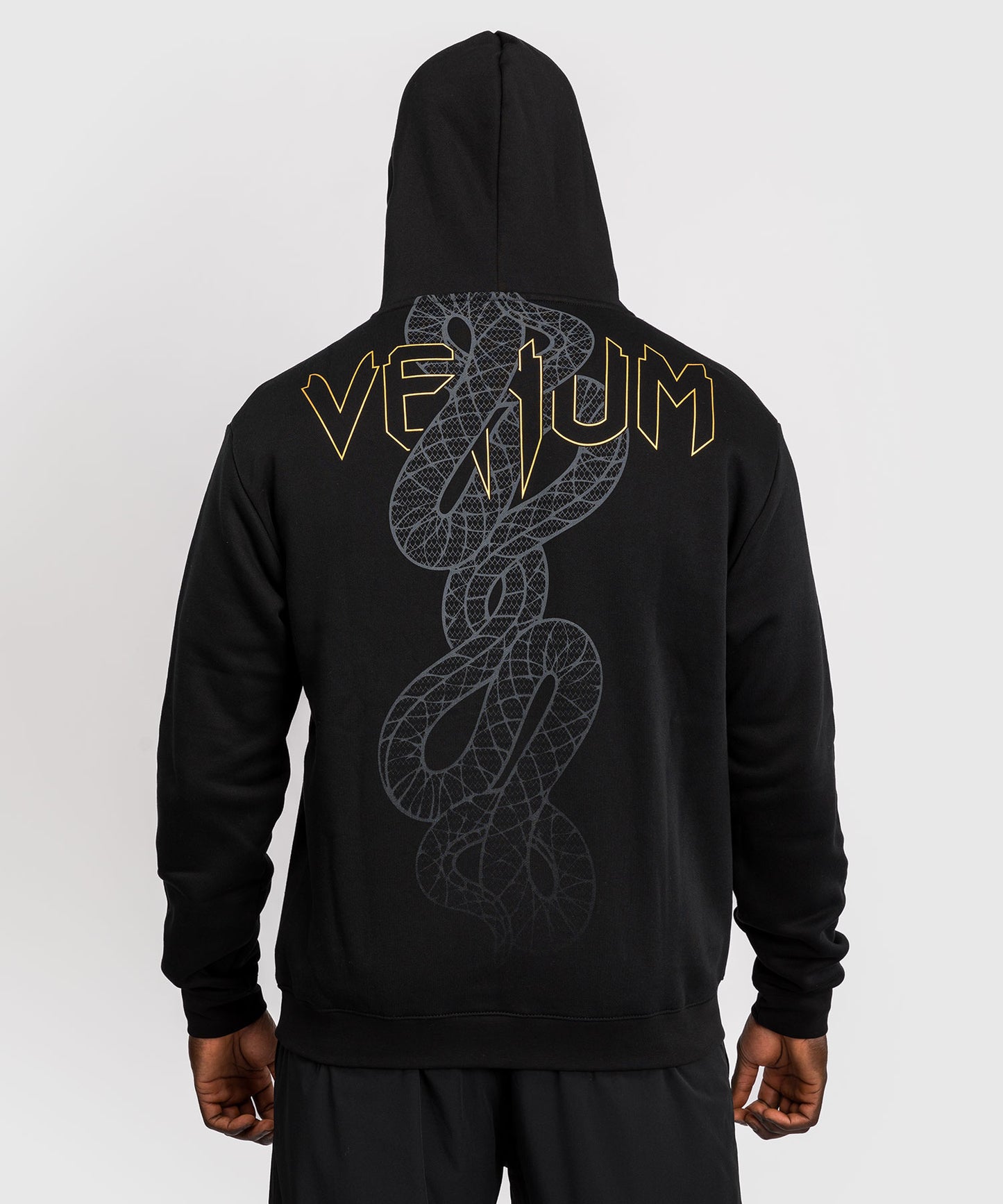 Sweat à Capuche Venum Serpenti – Noir/Argent/Or