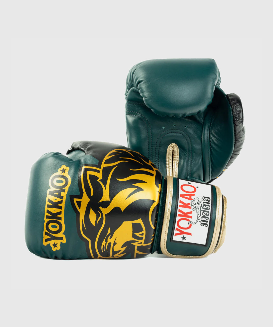 Yokkao Original Oro Guantoni da Boxe - Verde
