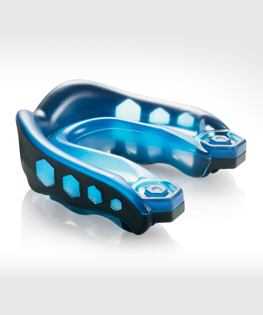 Shock Doctor Gel Max Protector Bucal – Junior – Negro/Azul