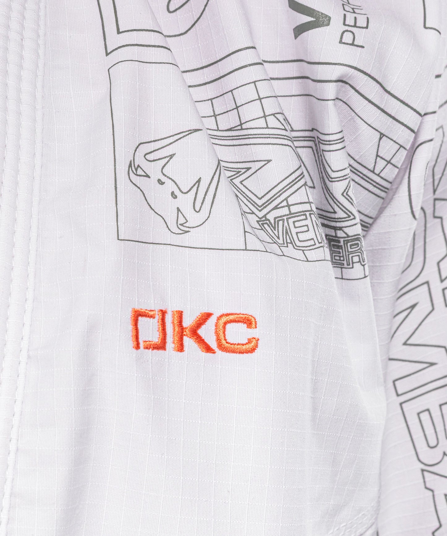 Karate Combat by Venum BJJ Gi - White/Grey