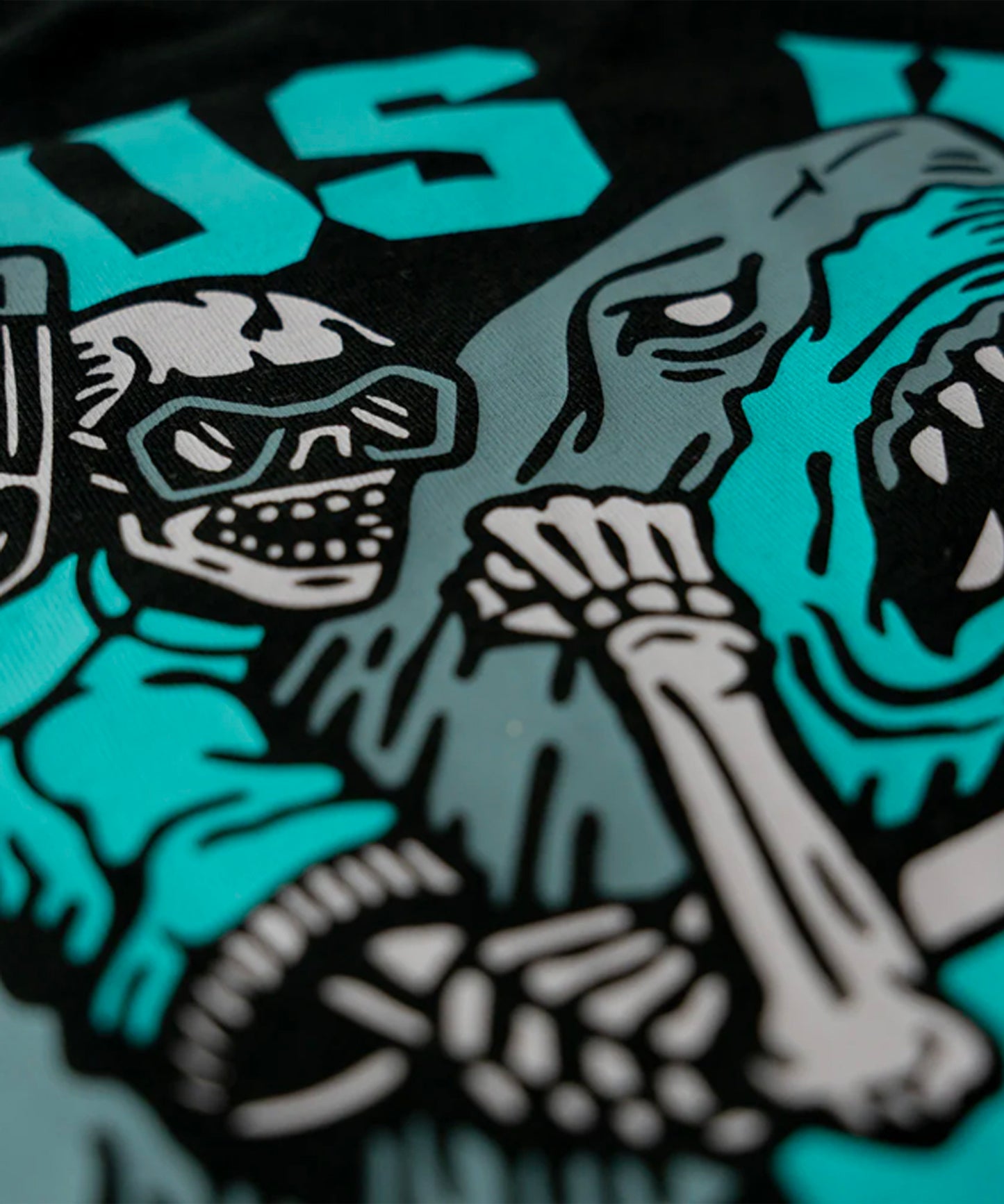 T-Shirt Pride Or Die Dangerous Waters - Noir