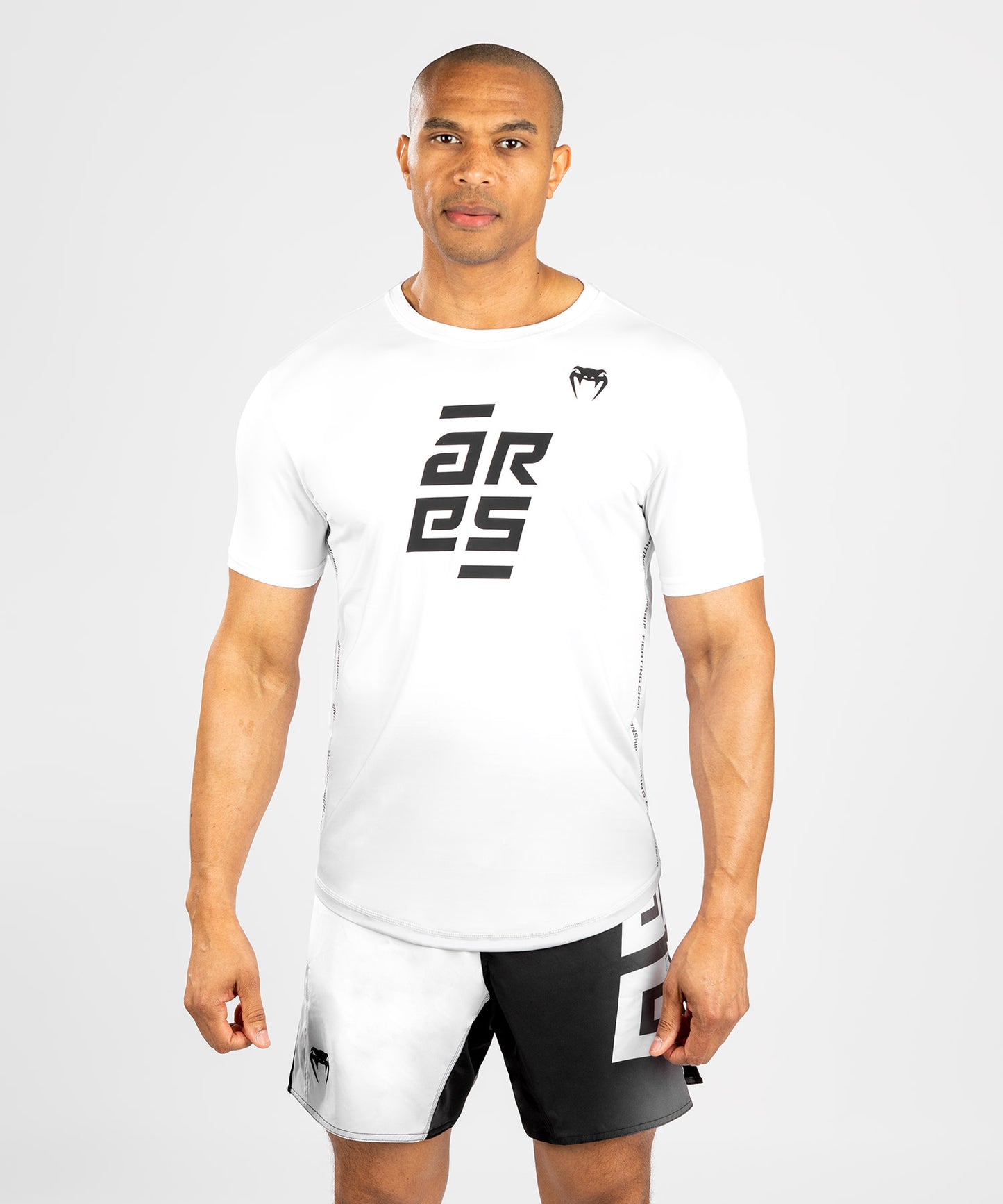 T-Shirt Dry Tech Venum x Ares - Blanc