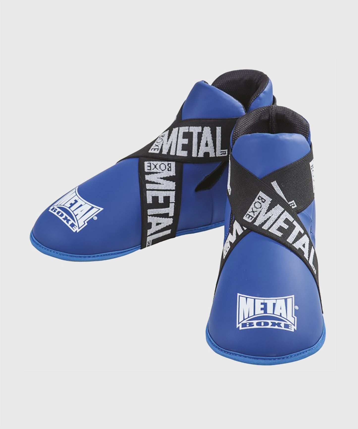 Metal Boxe Fullcontact Schienbeinschoner - Blau