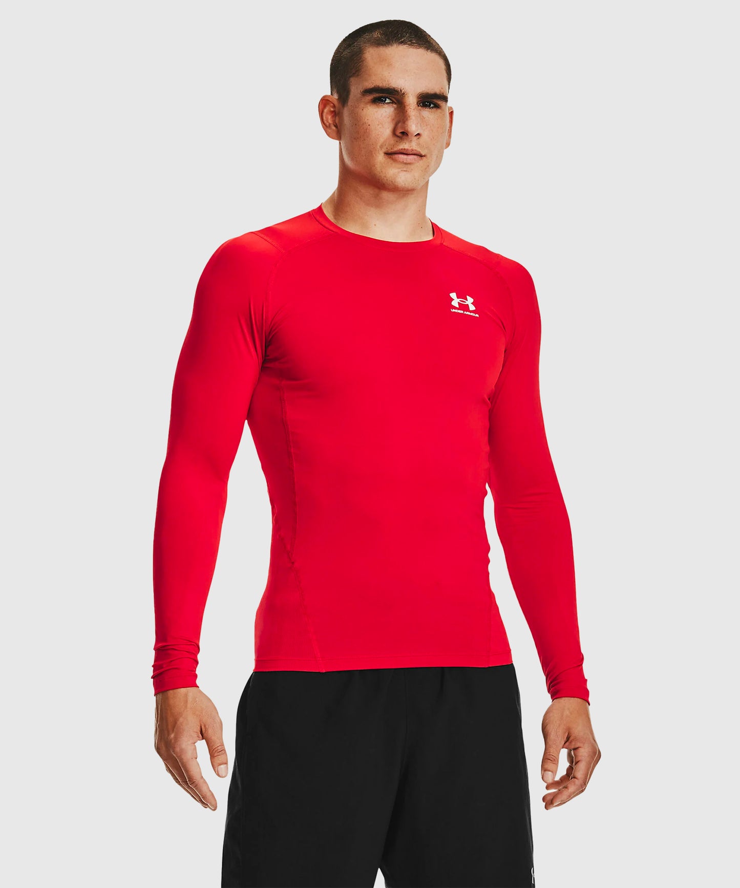 Under Armour Heatgear® T-Shirt Langarm – Rot