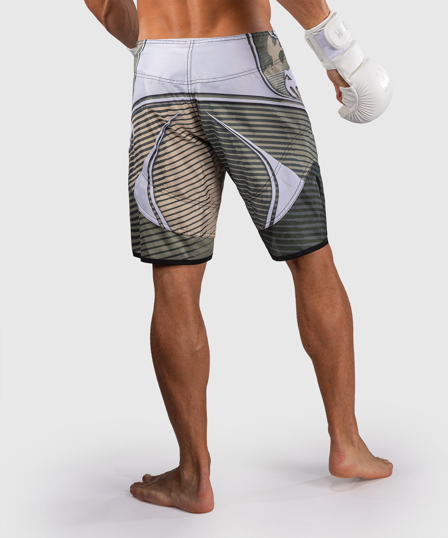 Venum Camo Hero Short de Combate - Caqui/ Blanco Hueso