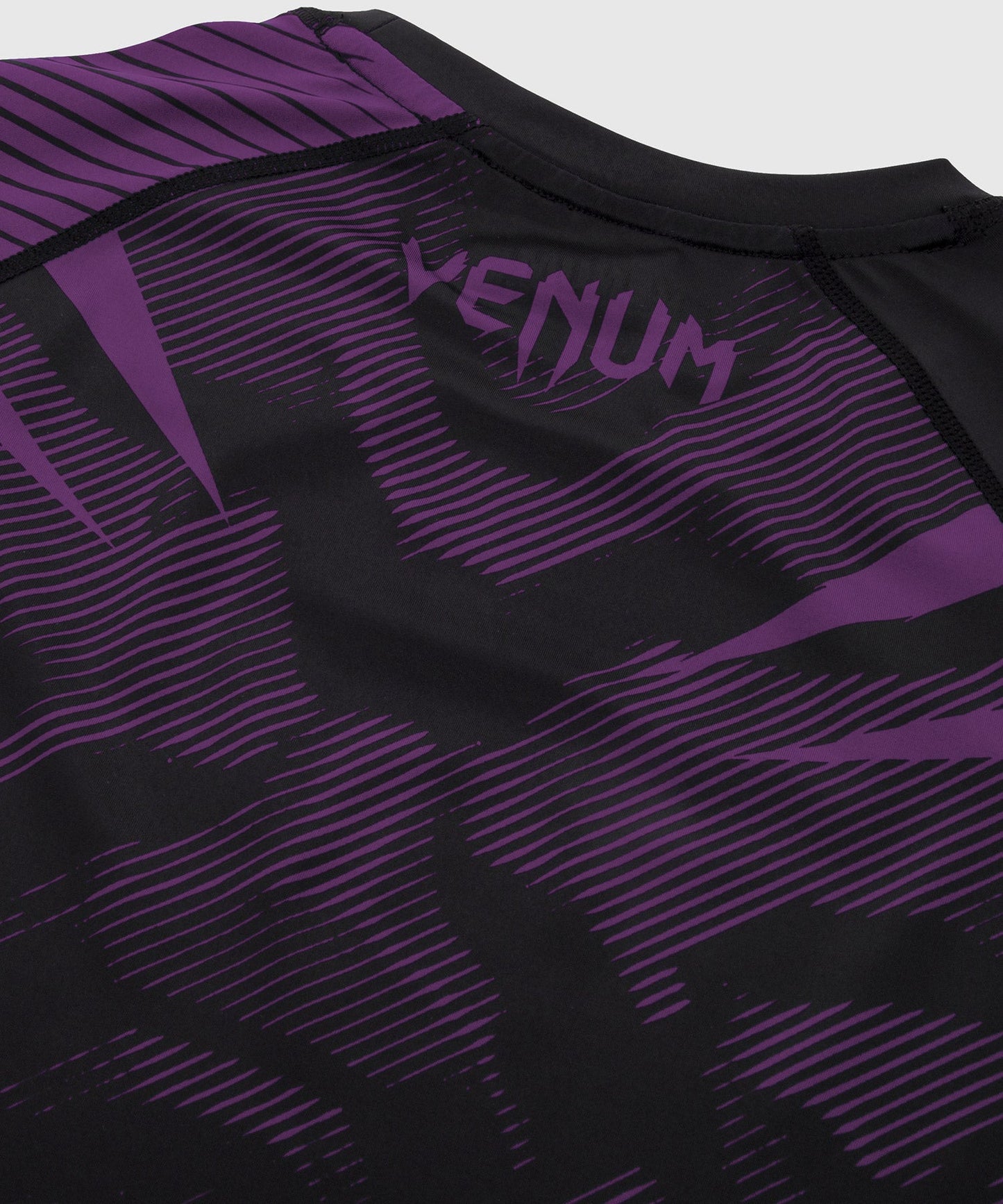 Rashguard Venum NoGi 2.0 - Manches Longues Approuvé IBJJF - Noir/Violet