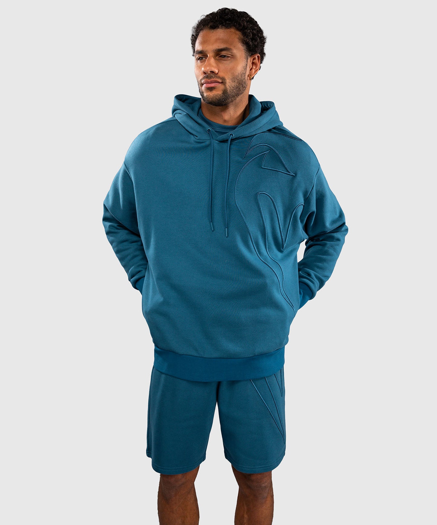 Venum Giant 3D Sudadera con Capucha - Azul Océano