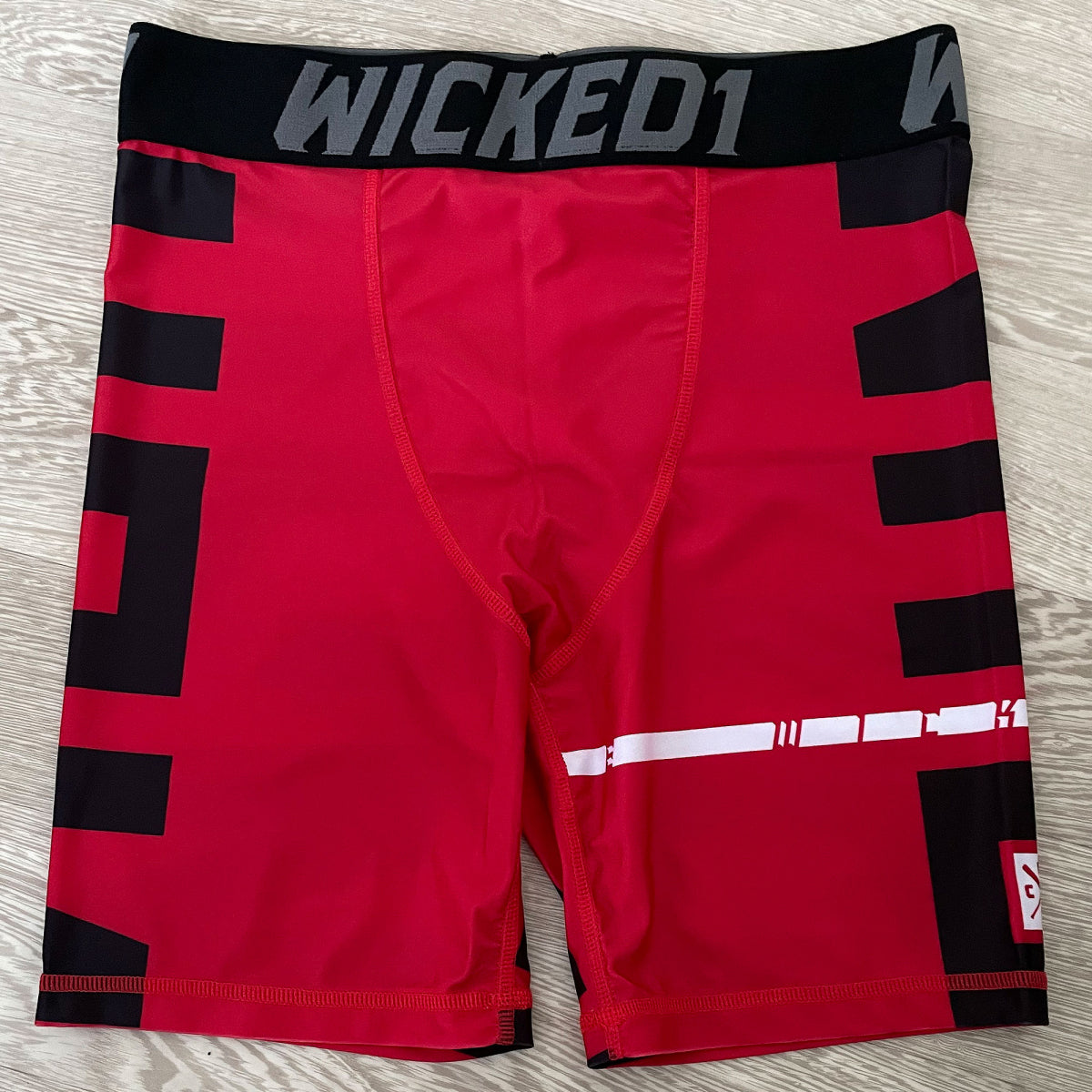Wicked One Klaz Kompressionsshorts - Rot