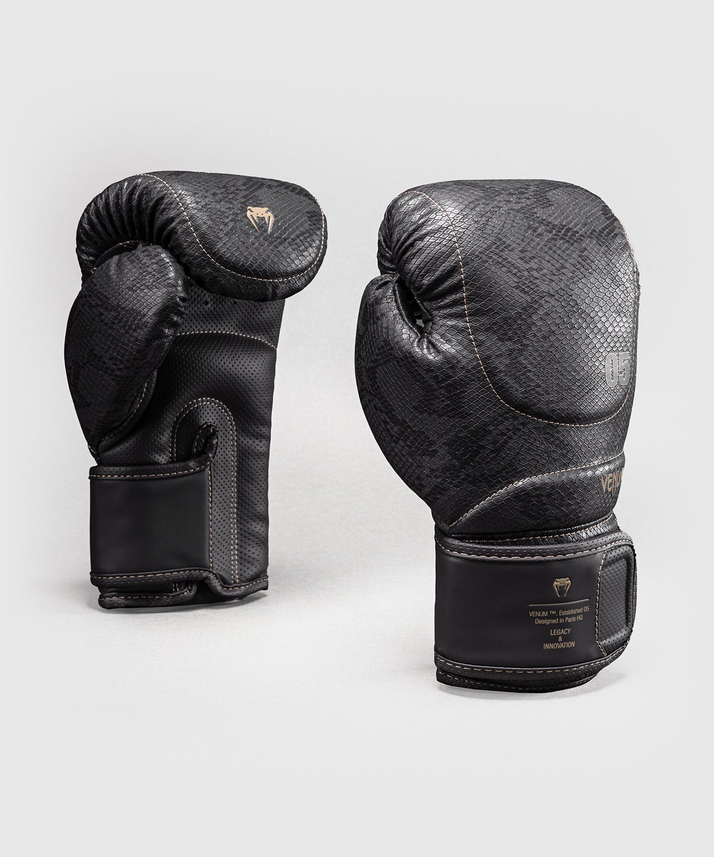 Venum Impact Evo Scales Boxhandschuhe – Dunkelgrau