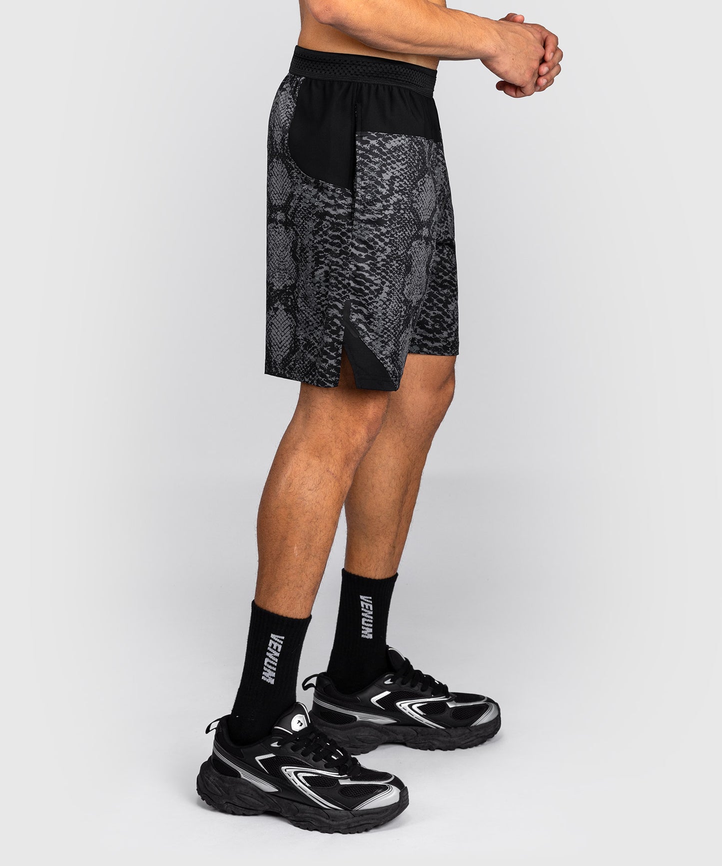 Short d'Entraînement Venum G-Fit Scales – Noir/Gris Charbon