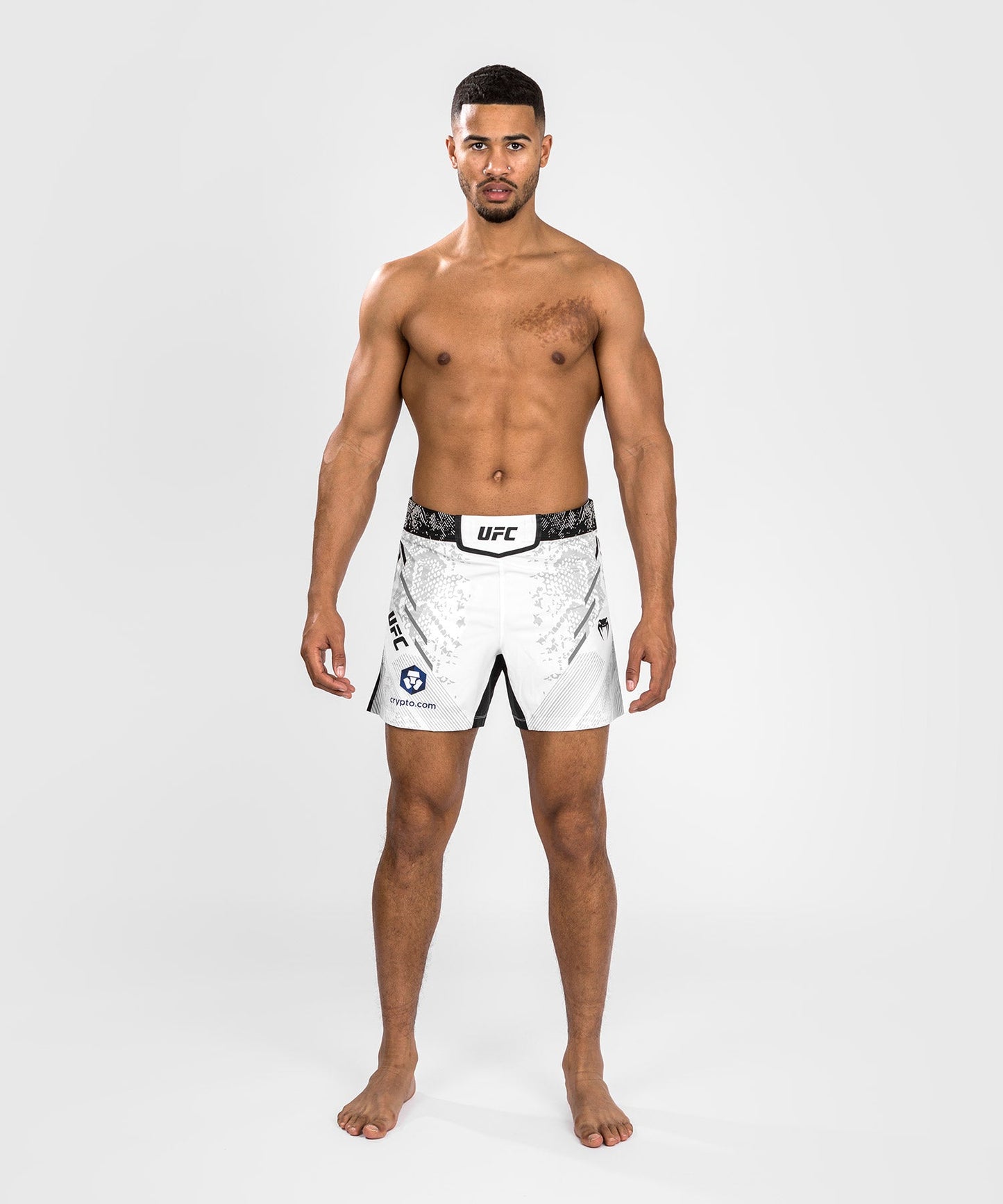 UFC Men's Adrenaline by Venum Authentic Fight Night Short - White
