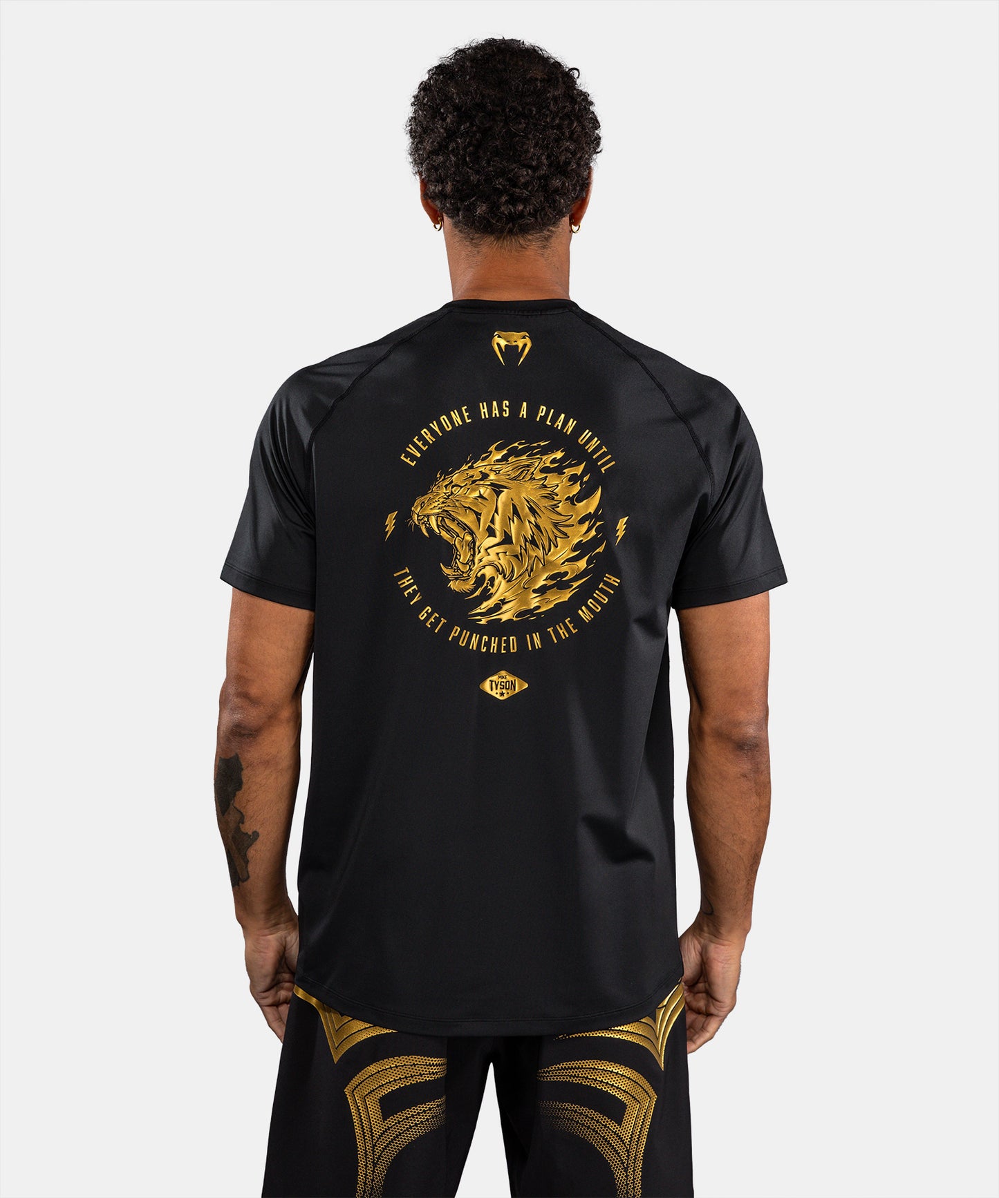 T-shirt Dry Tech Venum x Mike Tyson Tiger - Noir/Or