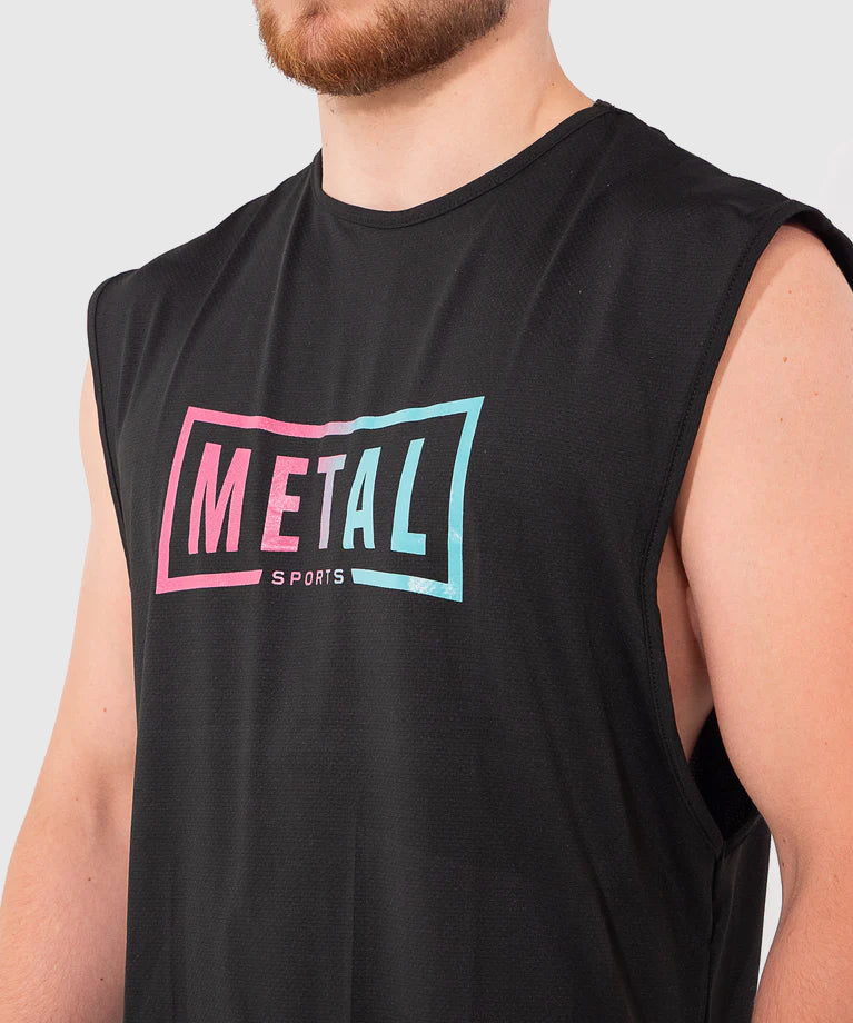 Metal Boxe Entraînement Metal Miami Tanktop - Schwarz