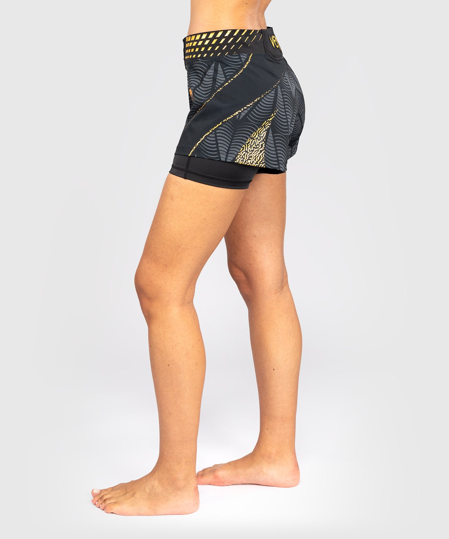 UFC Zenith by Venum Authentic Fight Night Pantaloncini da combattimento Fit corto Donna - Champion