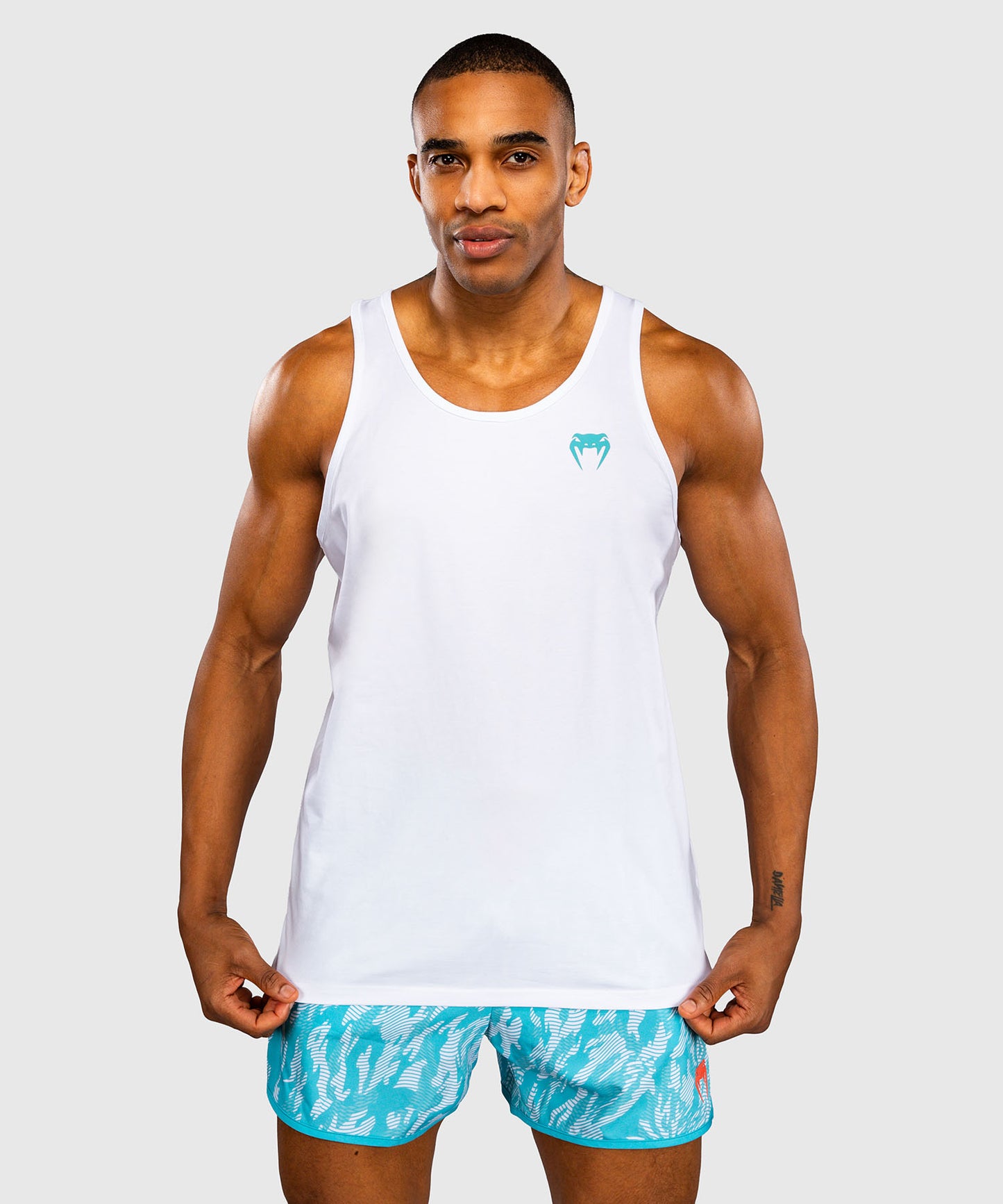Débardeur Venum Aqua – Blanc/Turquoise