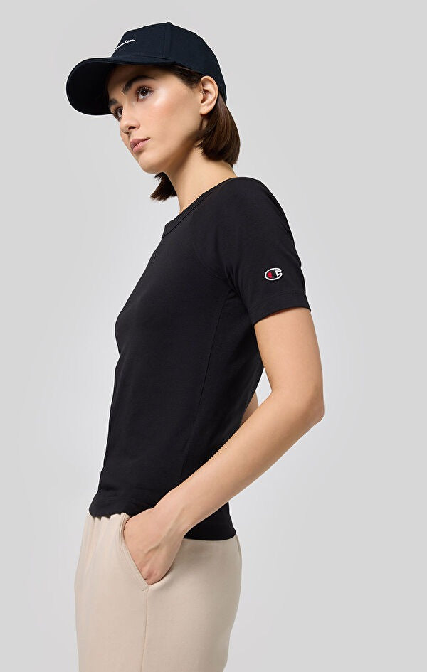 Champion T-Shirt – Schwarz