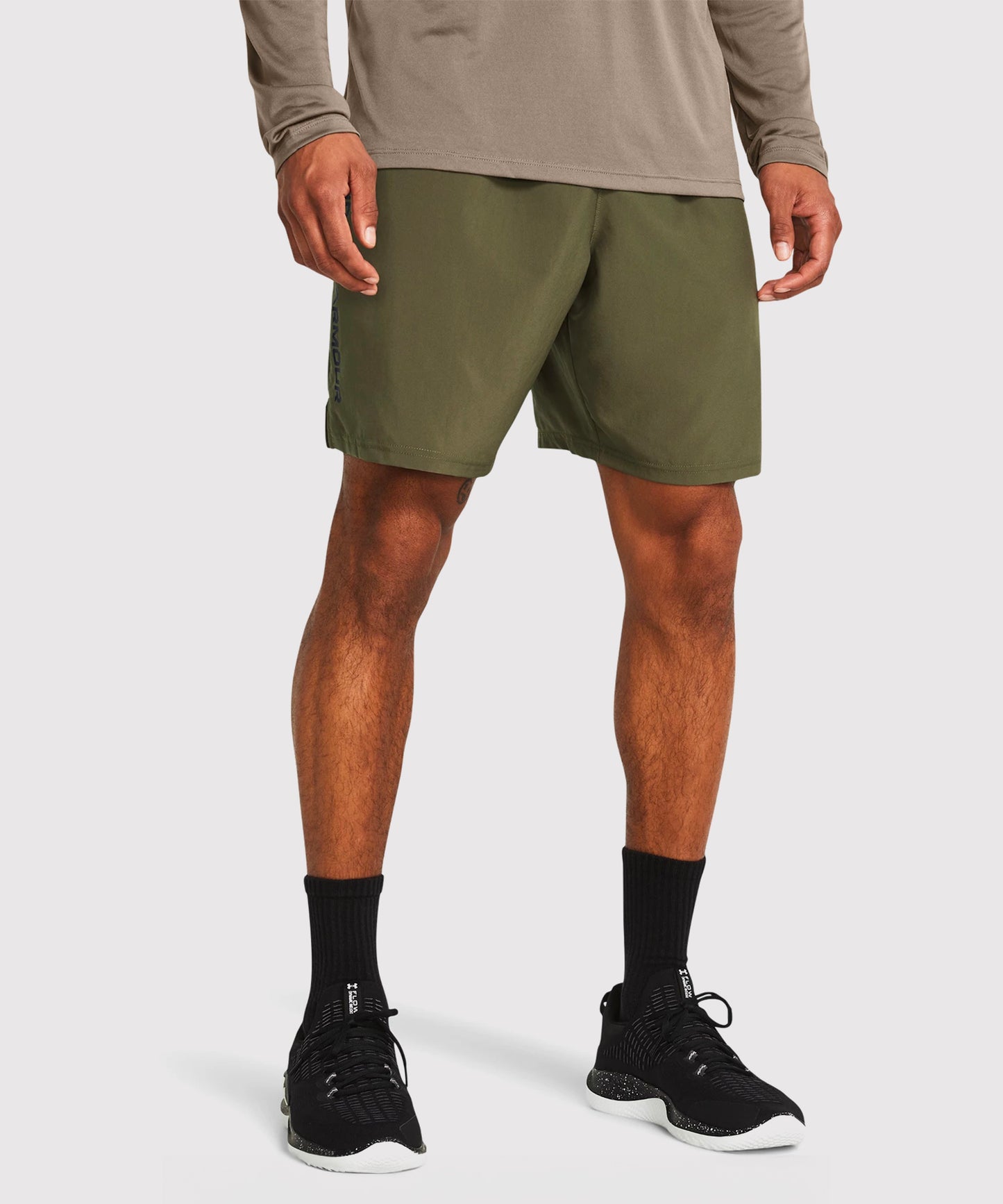 Short Under Armour Ua Woven Wordmark - Kaki