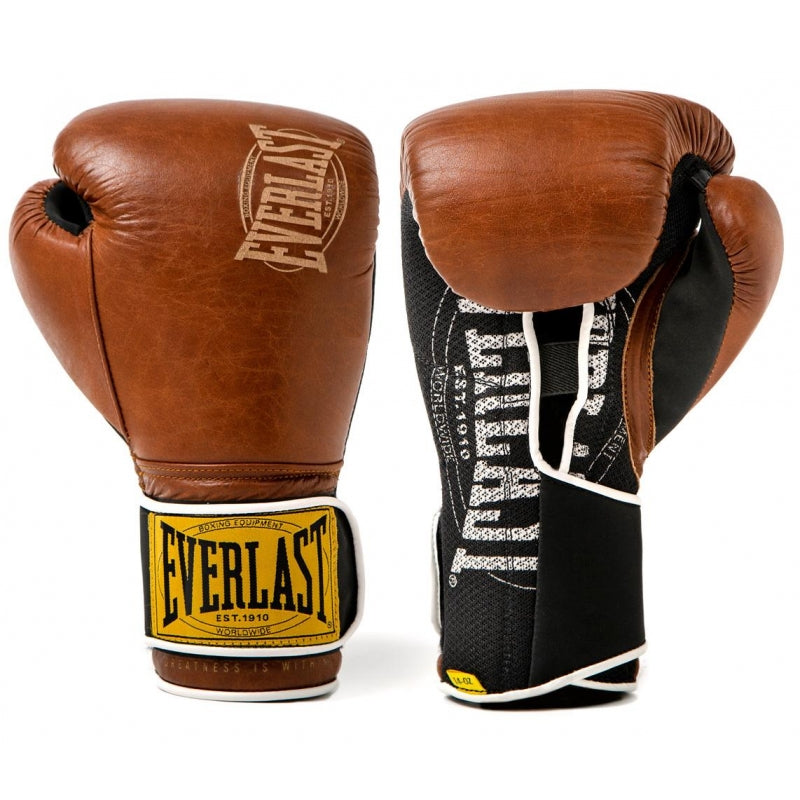 Everlast 1910 Training Guantoni da Boxe - Marrone