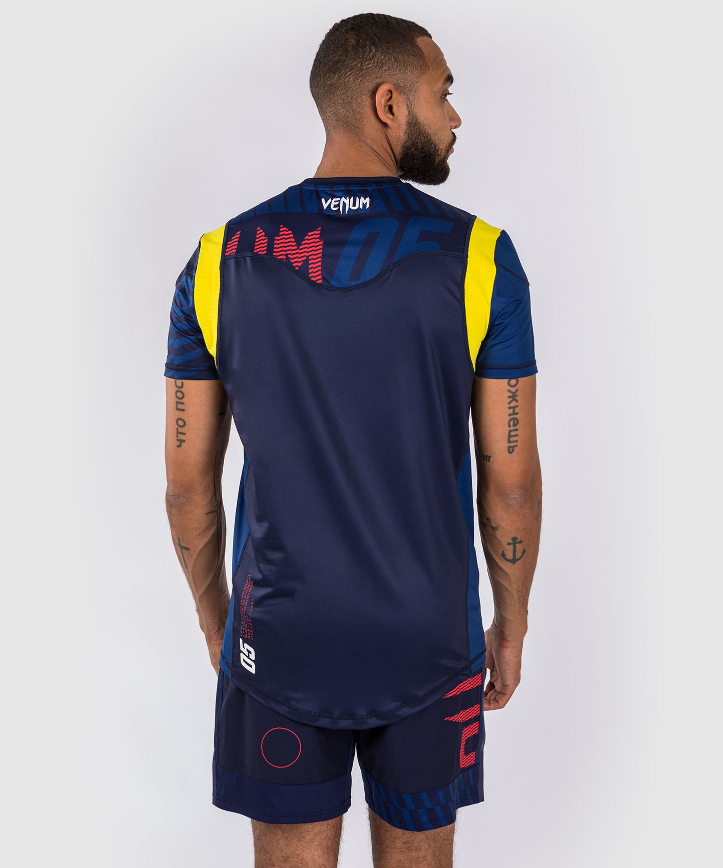 Venum Sport 05 Dry Tech Camiseta - Azul/Amarillo