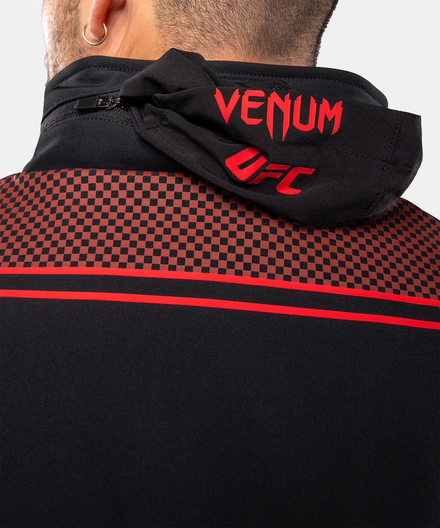 Venum UFC Unity by Venum Authentic Fight Week Men's Zip Hoodie - Black