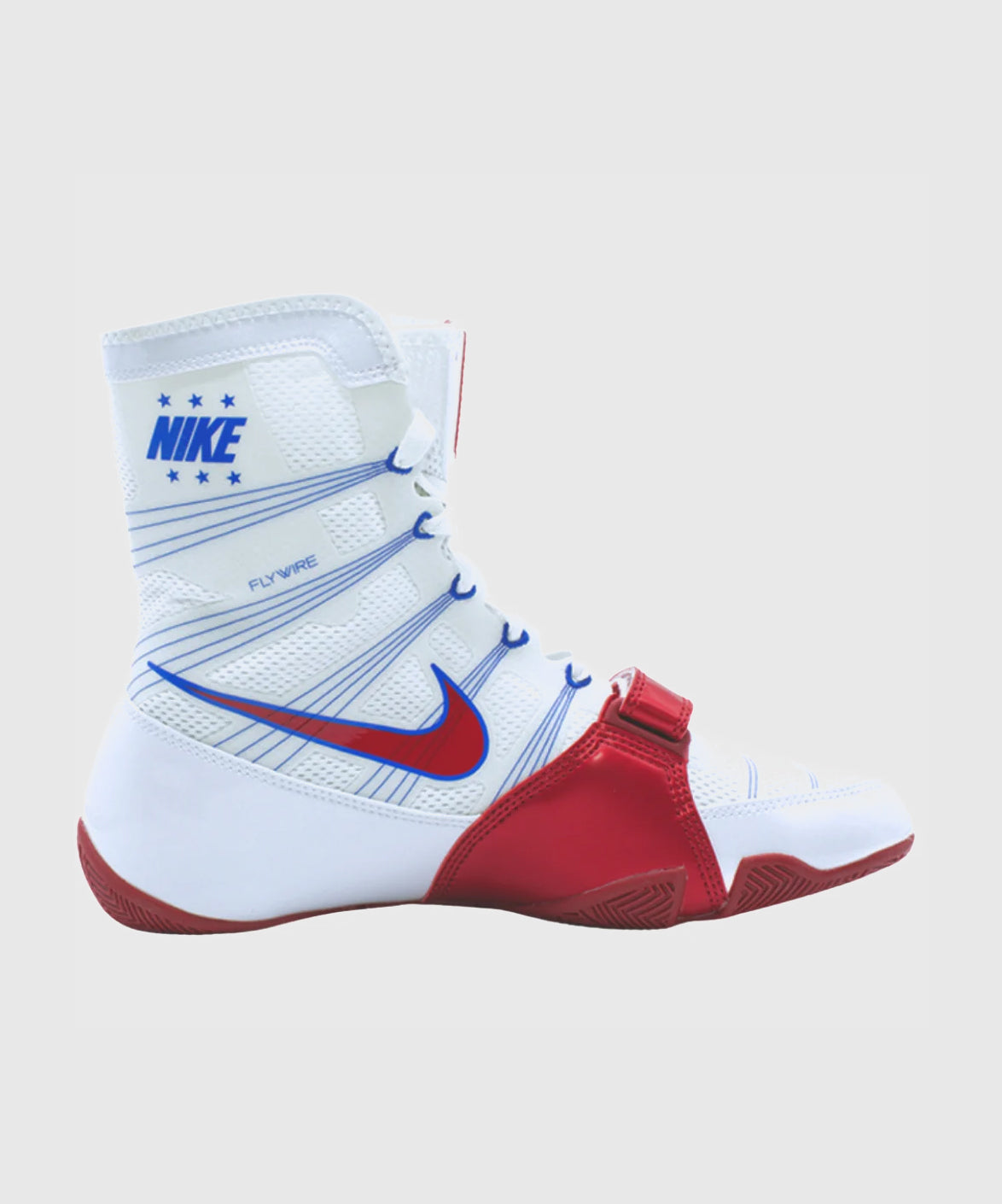 Nike Hyperko 1 Boxing Shoes - White/Red
