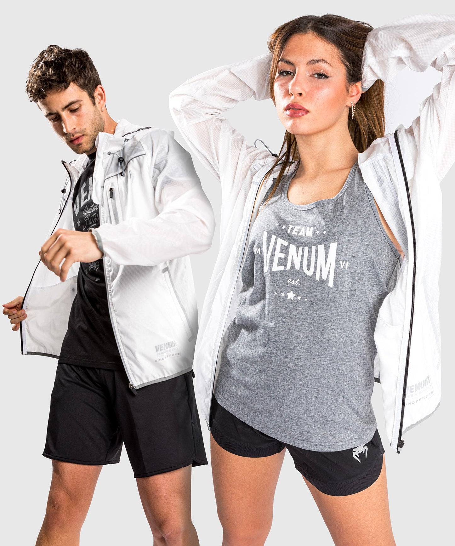 Veste Coupe-Vent Venum Tempest 2.0 – Transparent