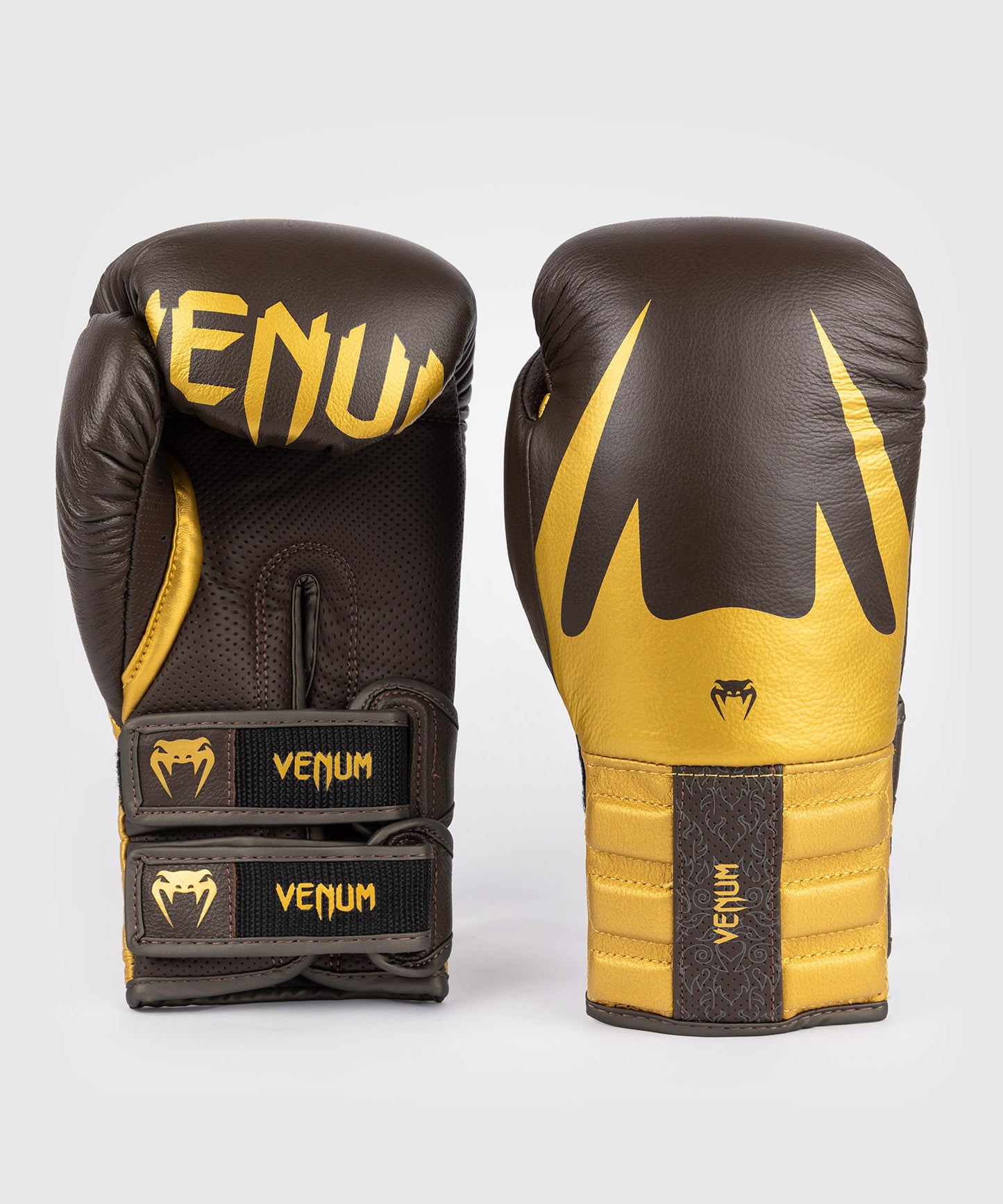 Gants de Boxe Venum Reverso - Chocolat/Or