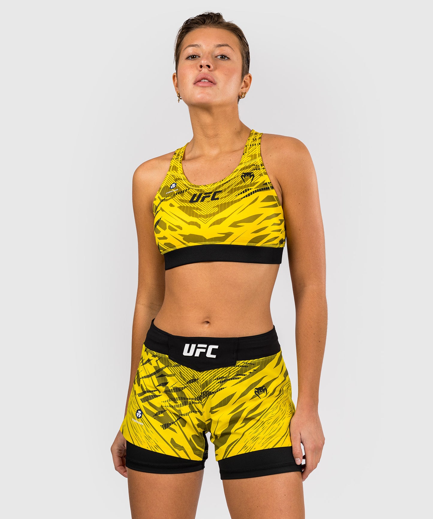 UFC Fusion by Venum Authentic Fight Night Damen Sport-BH - Gelb