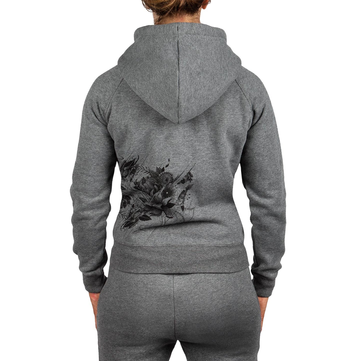 Venum Floral Hoody - Heidegrau - Für Frauen