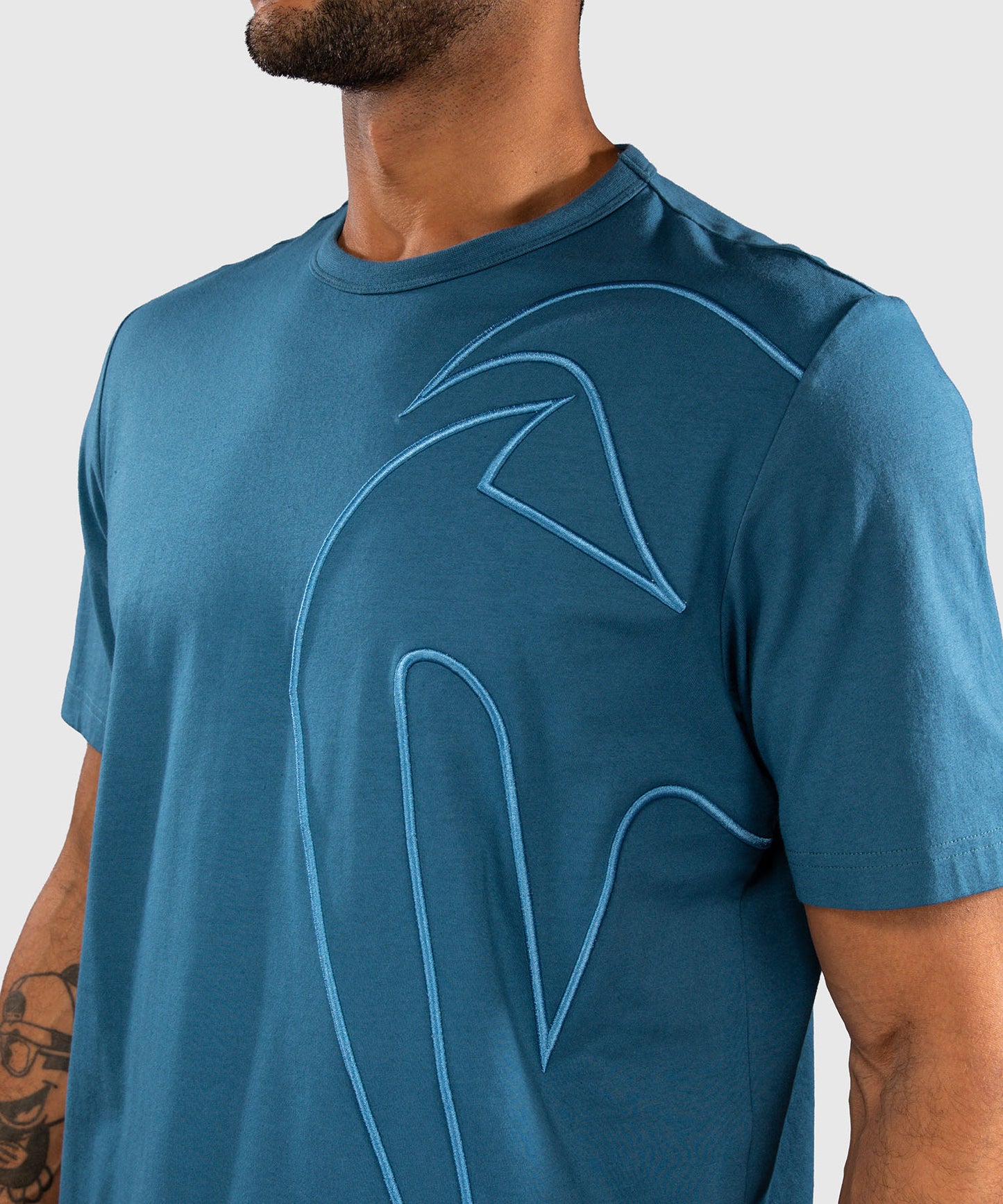 Venum Giant 3D Camiseta de Algodón - Azul Océano
