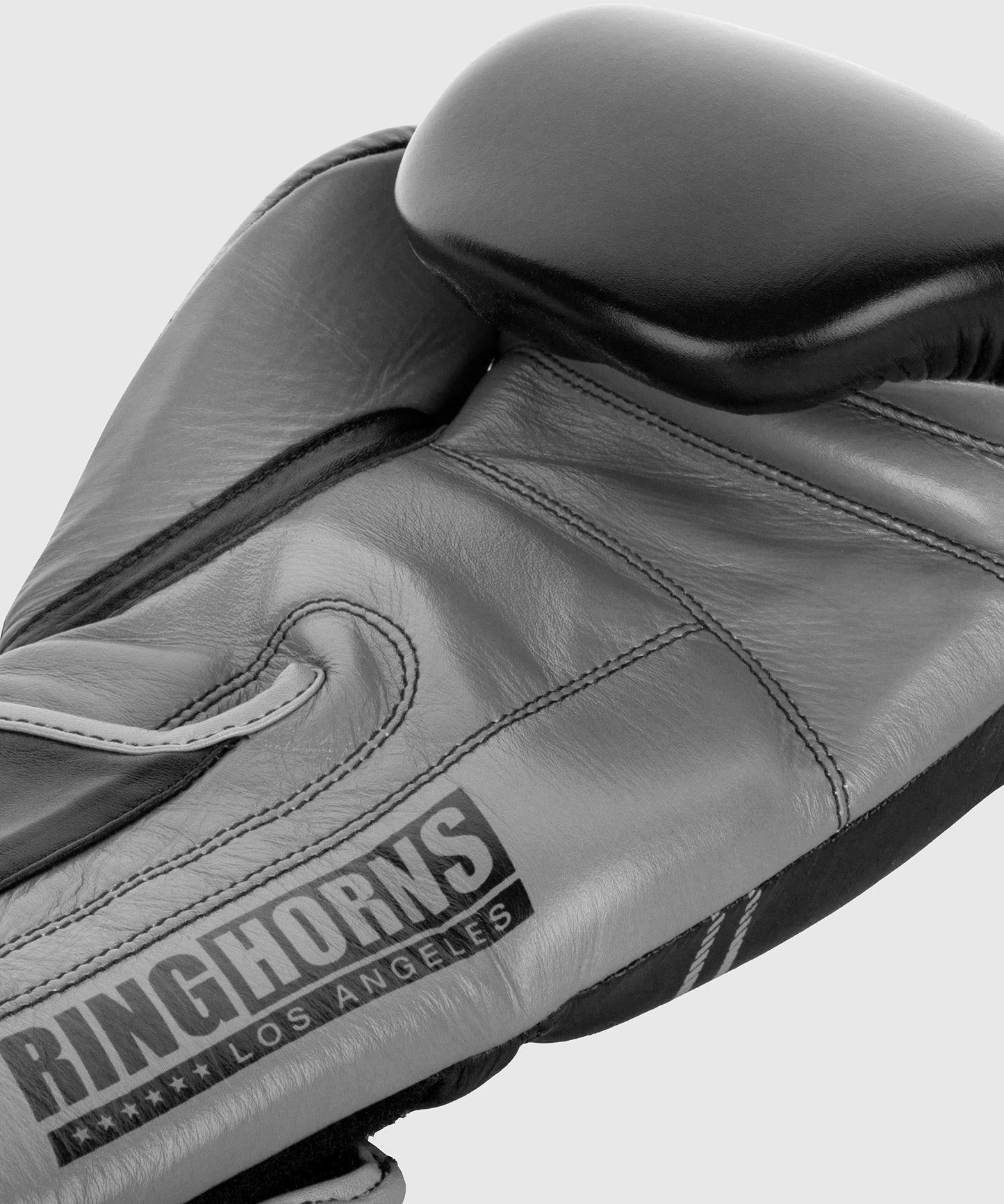 Ringhorns Destroyer Boxhandschuhe - Leder - Schwarz/Grau