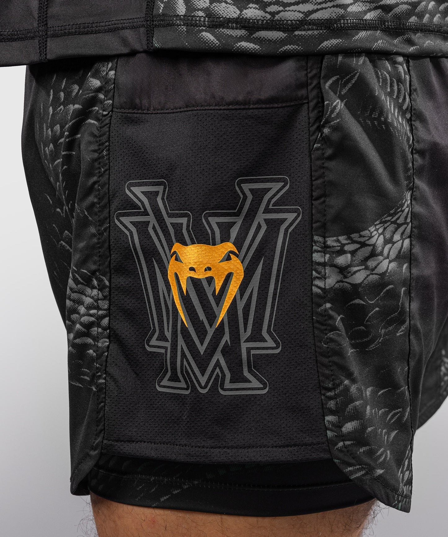 Venum Matupa Pantaloncini da Allenamento - Nero/Grigio/Oro