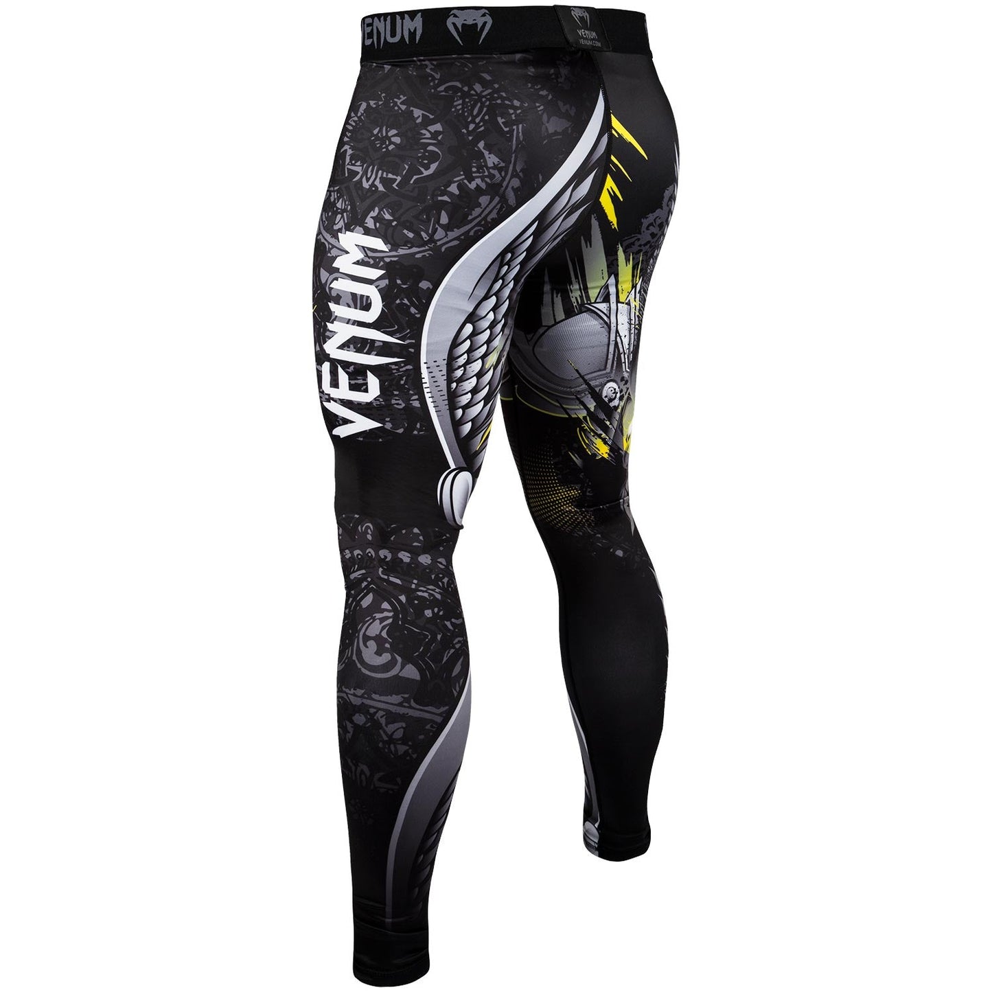 Venum Viking 2.0 Compression Pants - Black/Yellow