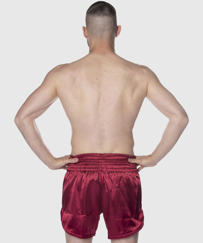 8 Weapons Strike Pantalones de Muay Thai - Marrón/Oro