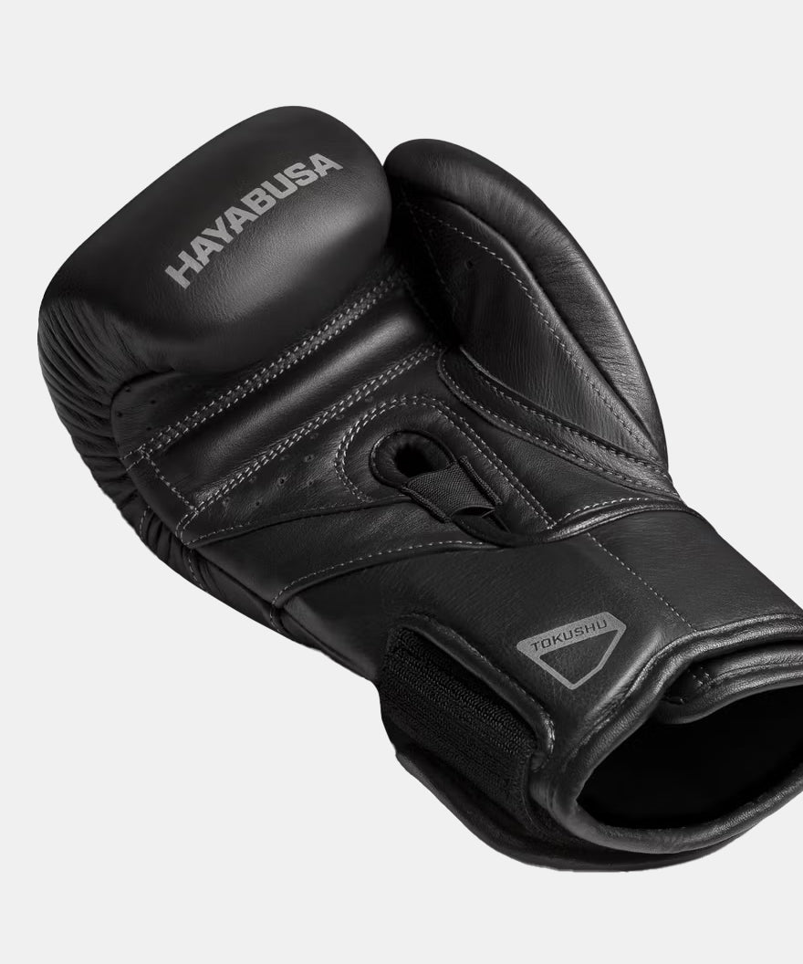 Hayabusa T3 Kanpeki Guantes de Boxeo - Negro/Negro