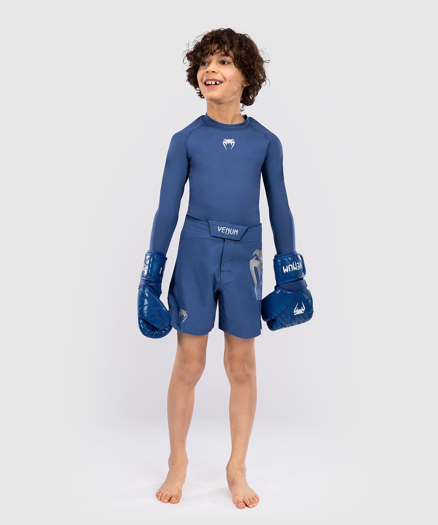 Venum Light Kinder Fight Shorts - Königsblau