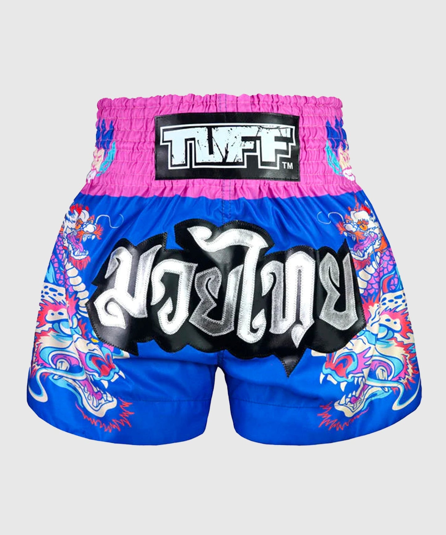 Tuff Dragonforce Pantaloncini da Muay Thai - Blu