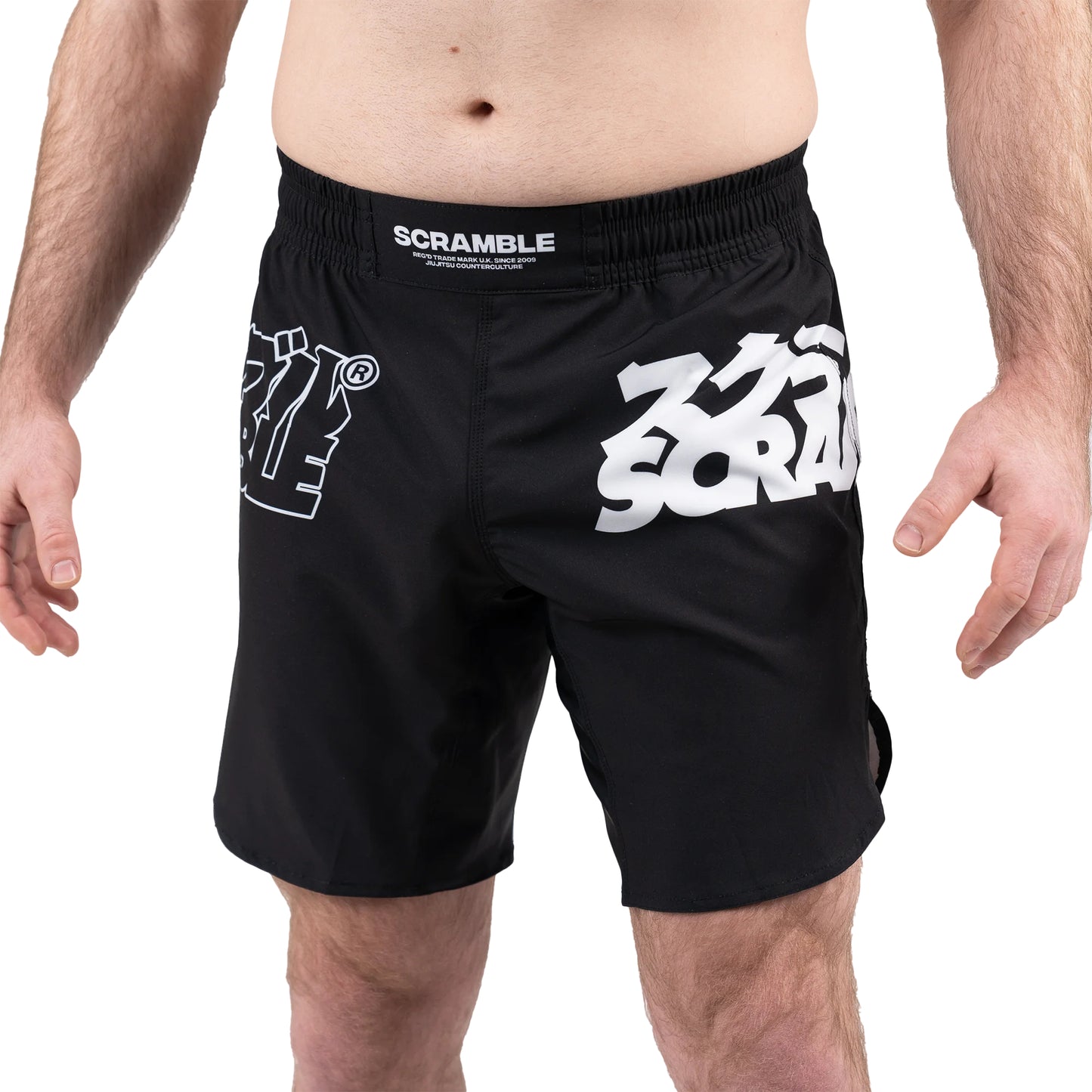 Scramble Core Fightshorts - Negro