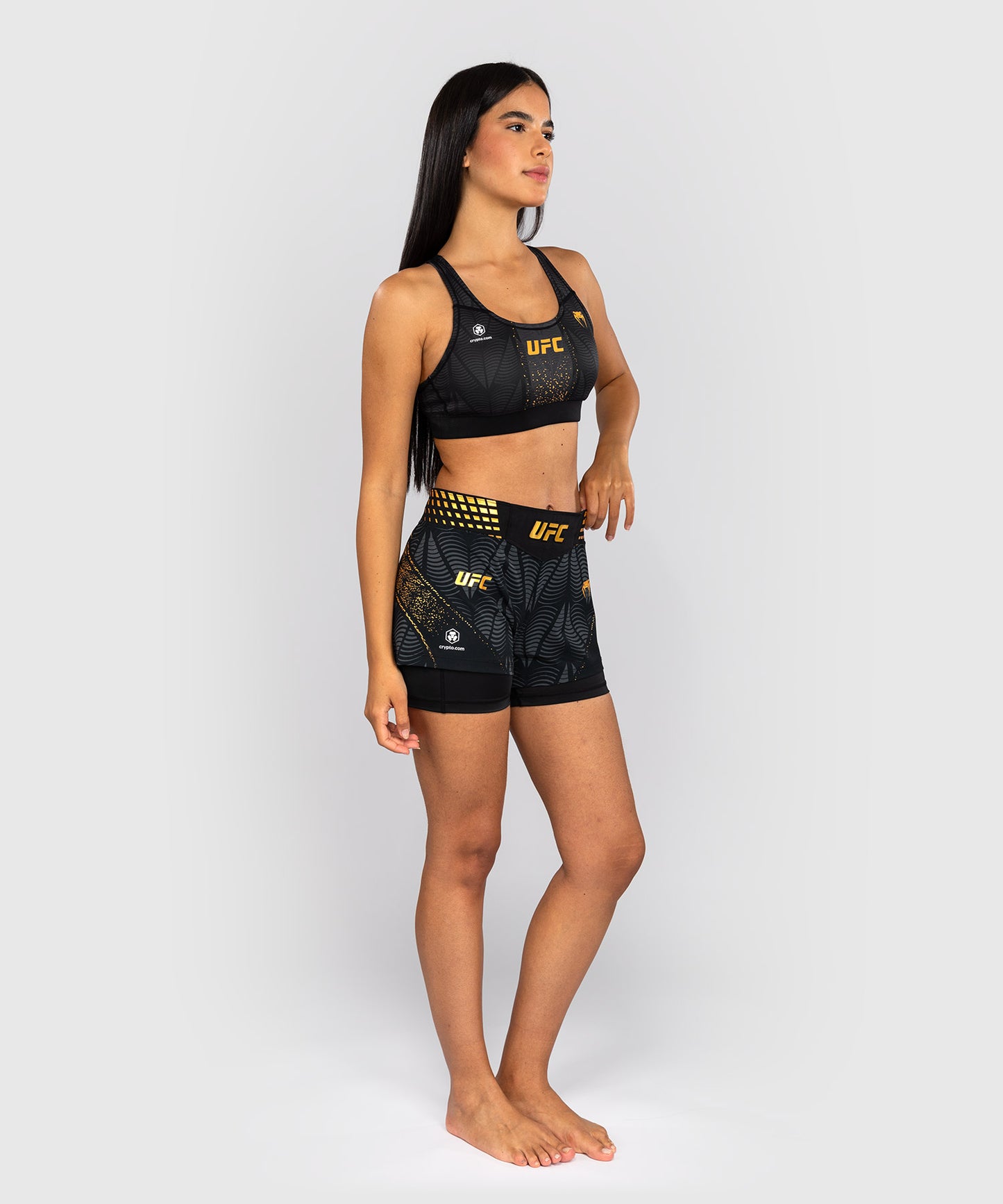 UFC Zenith by Venum Authentic Fight Night Pantaloncini da combattimento Fit corto Donna - Champion