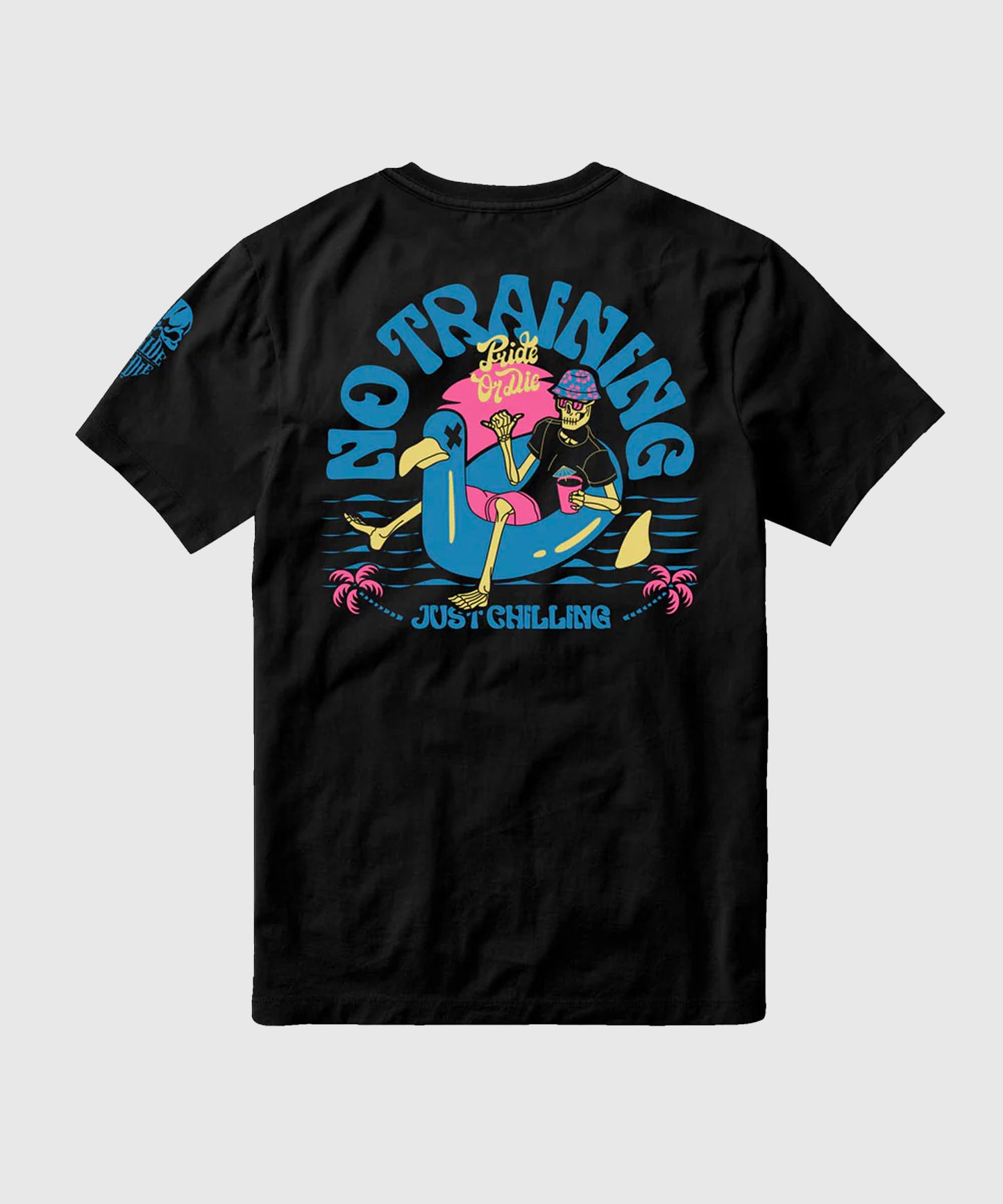 Pride Or Die No Training V.2 Trainings-T-Shirt - Schwarz