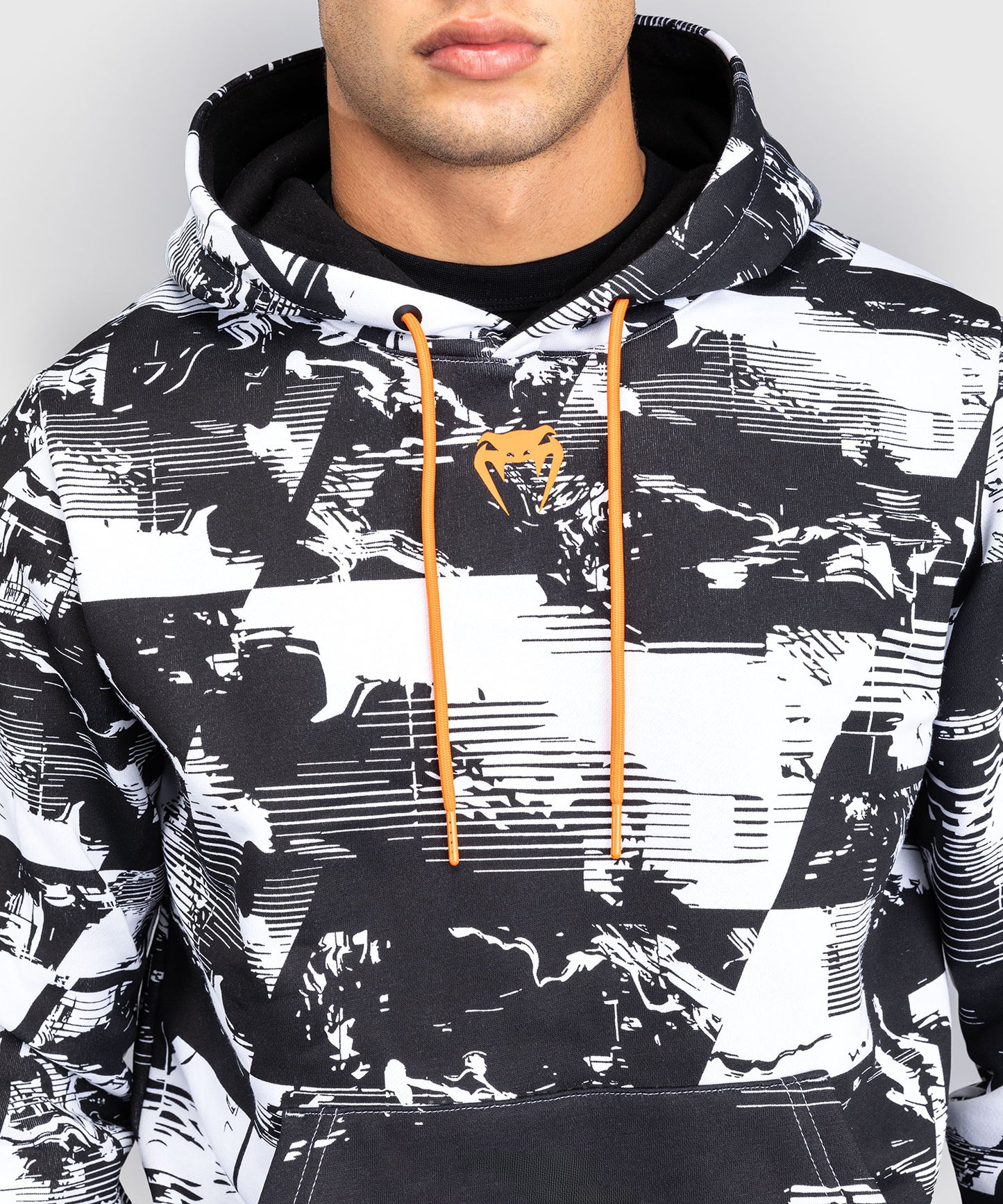 Sweat à capuche Homme UFC Zenith by Venum Authentic Fight Week - Blanc