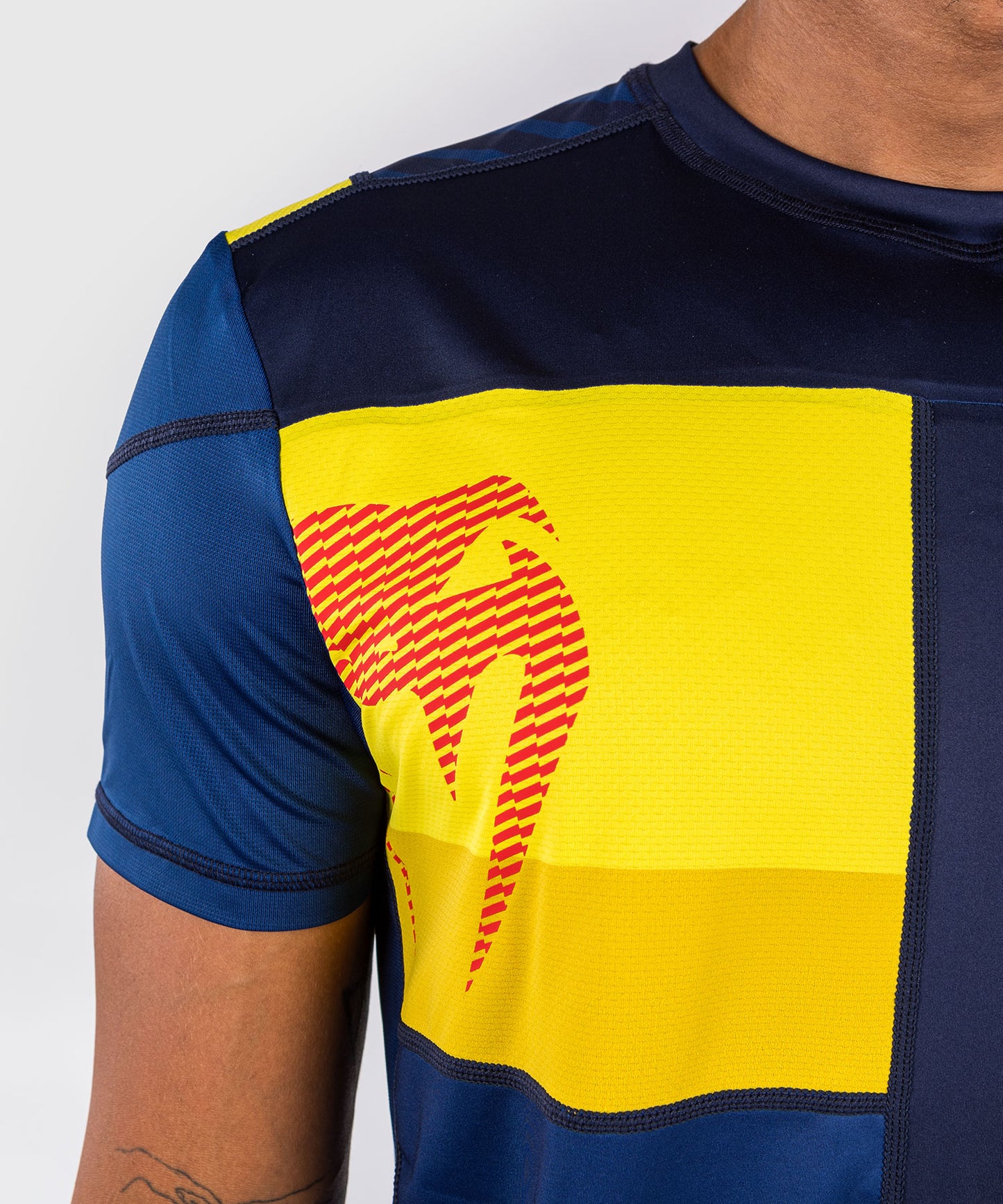 Venum Sport 05 Dry Tech Camiseta - Azul/Amarillo