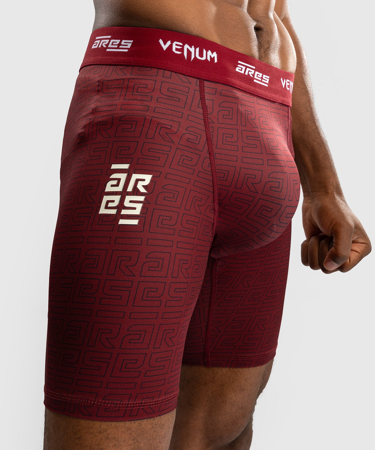 Venum x Ares Pantaloni Vale Tudo Uomo - Borgogna
