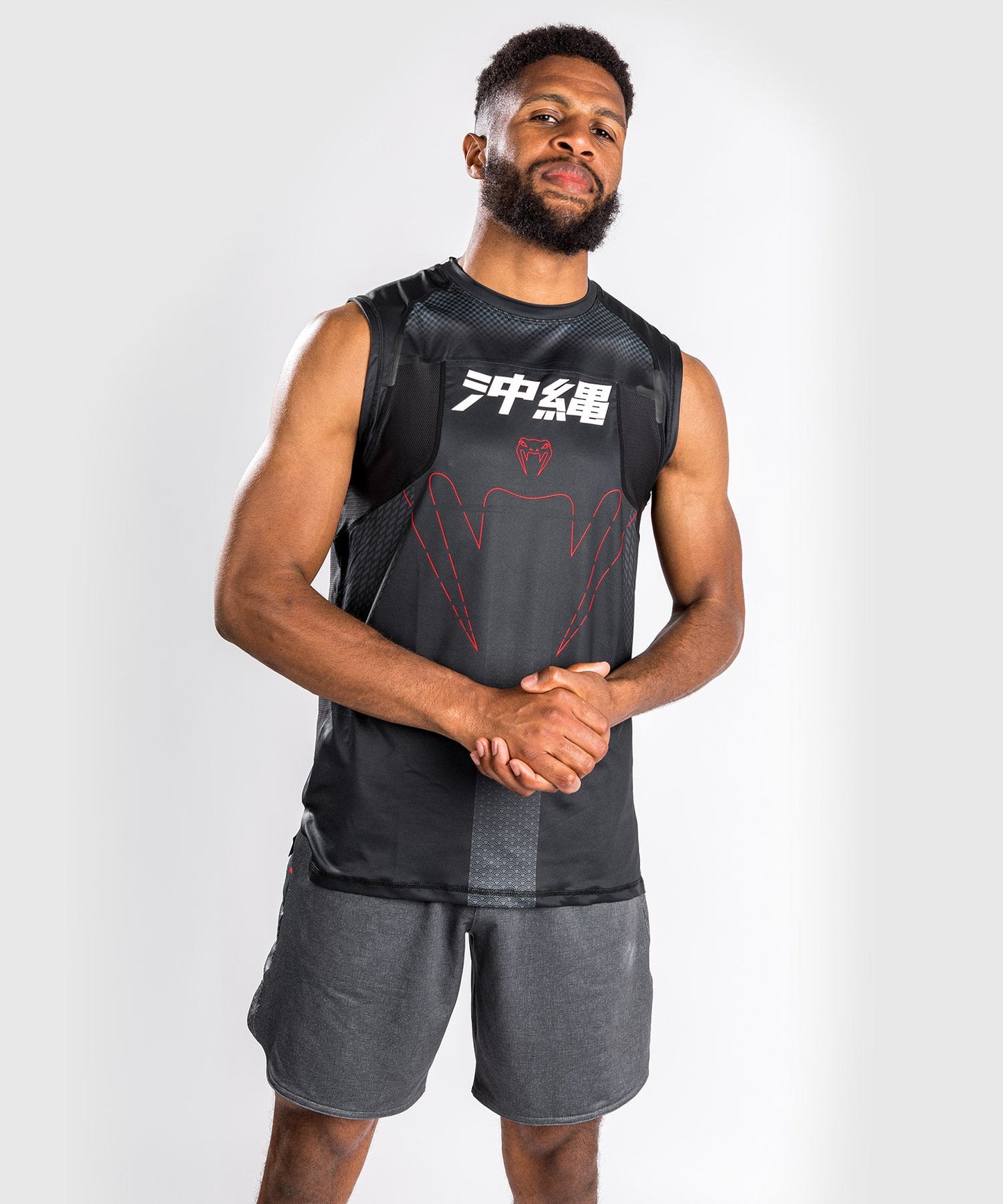 Venum Okinawa 3.0 Dry Tech Tank Top - Schwarz/Rot