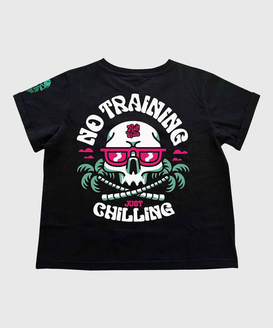 Pride Or Die No Training Trainings-T-Shirt - Schwarz