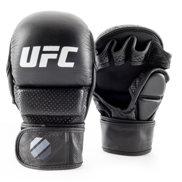 UFC Safety Sparring Guantes de MMA - Negro