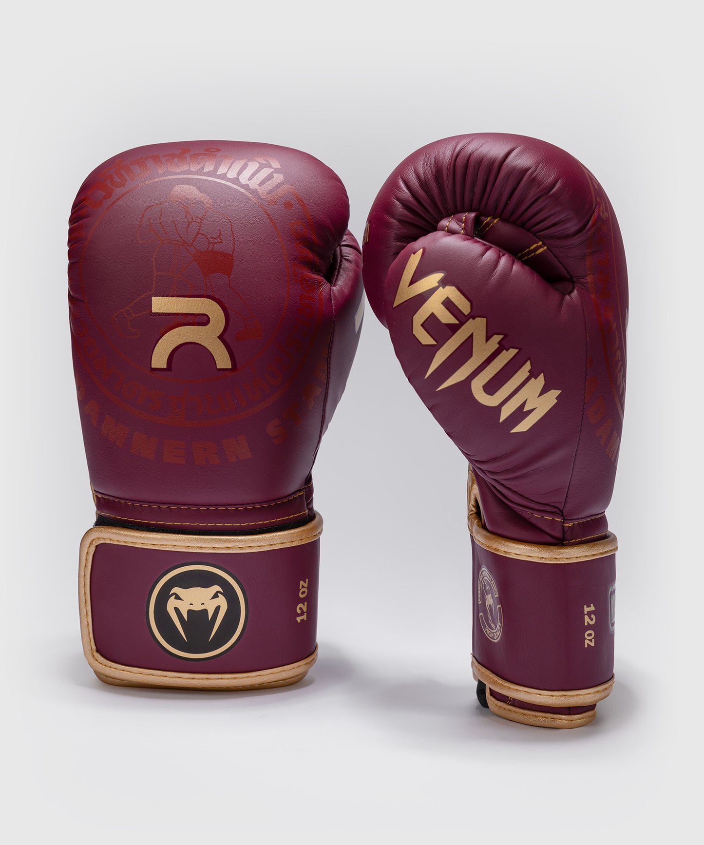 Venum x Rajadamnern Boxhandschuhe - Burgunder