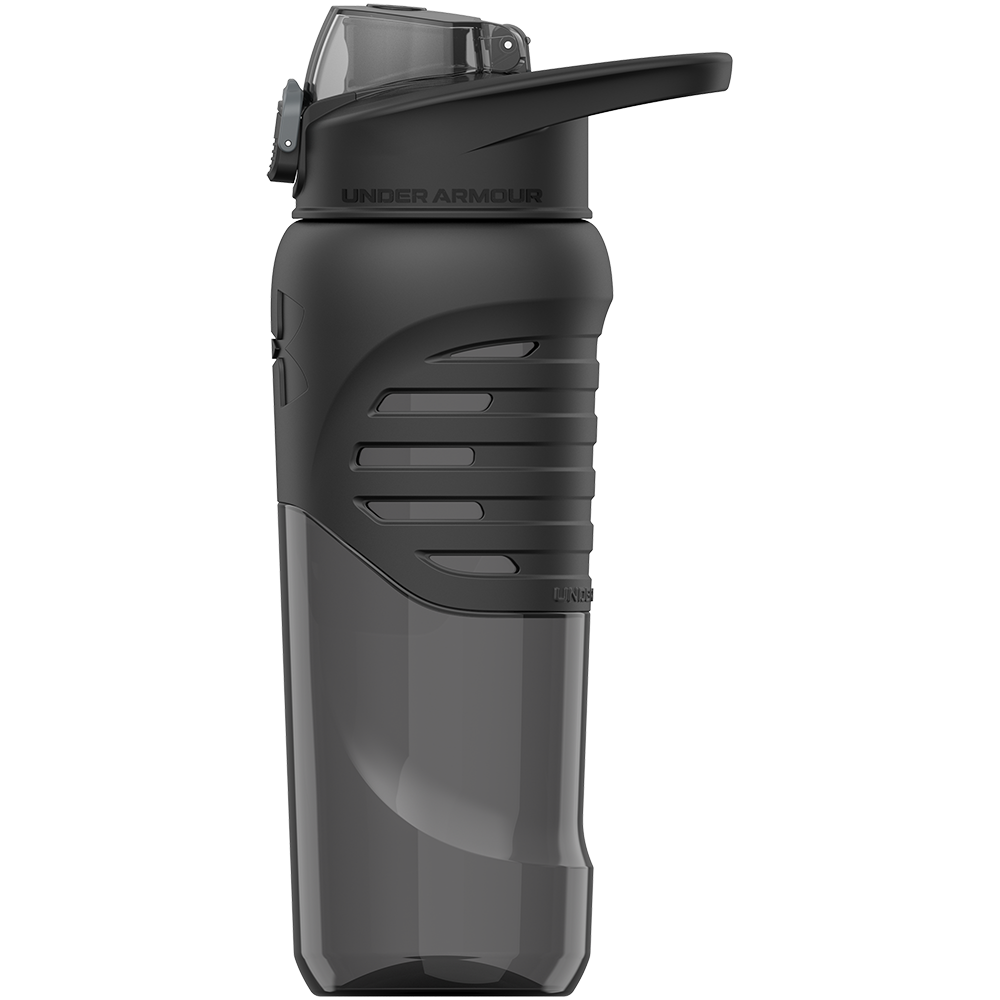 Under Armour Draft Grip Botella – Negro/Carbón