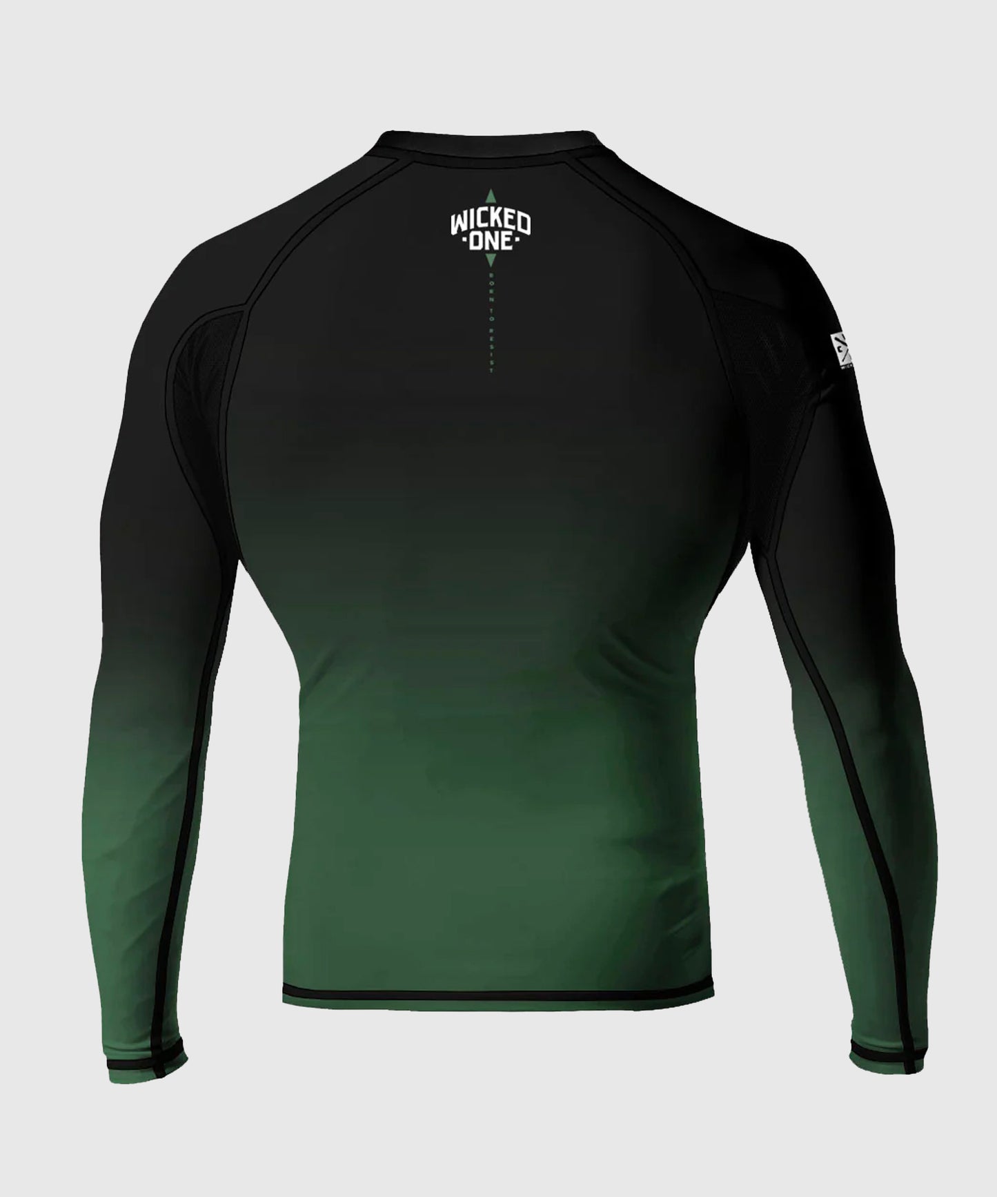 Wicked One Ghost Rashguard a Maniche Lunghe - Nero/Cachi